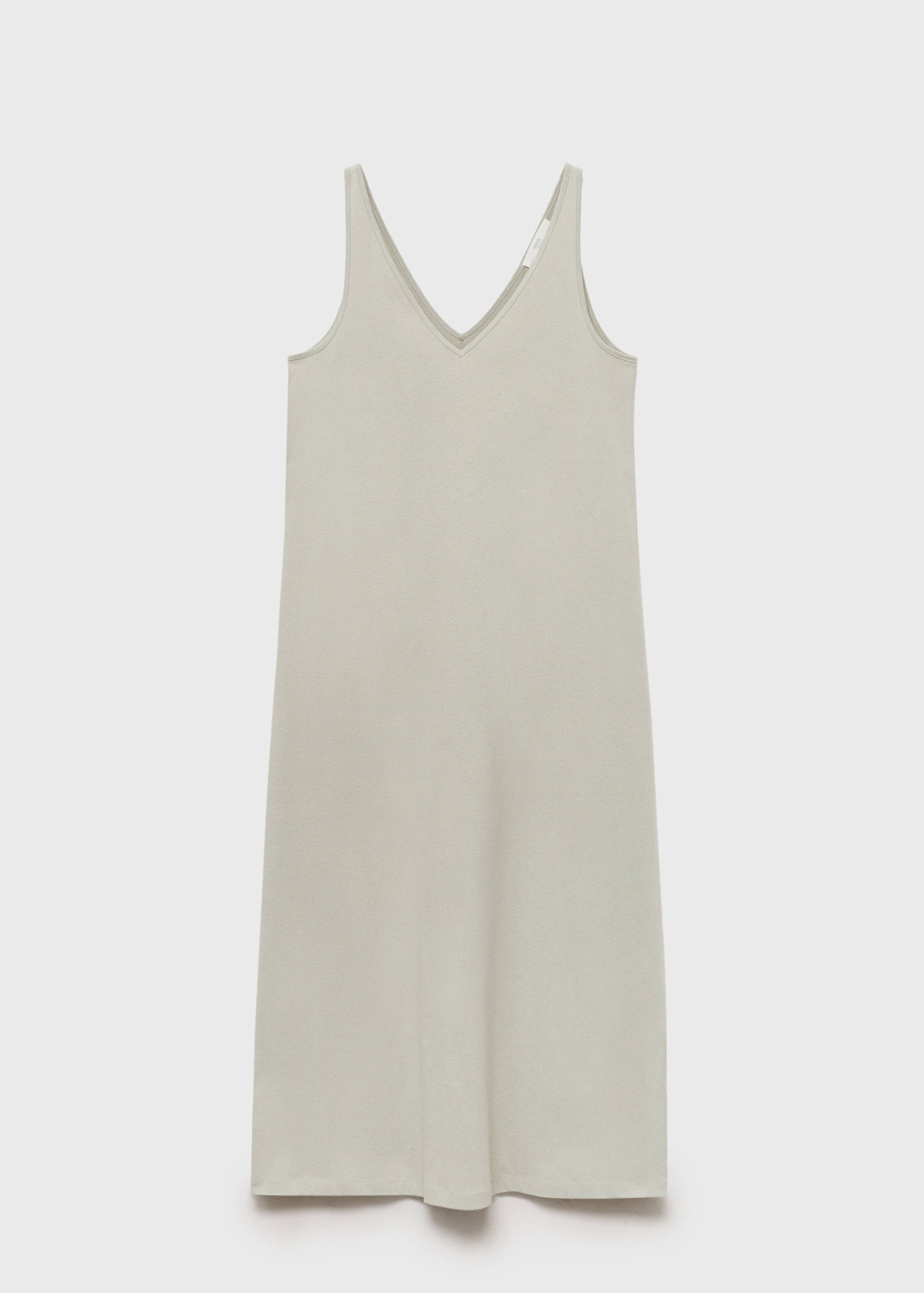 Cotton dress with soft finish - Article without model