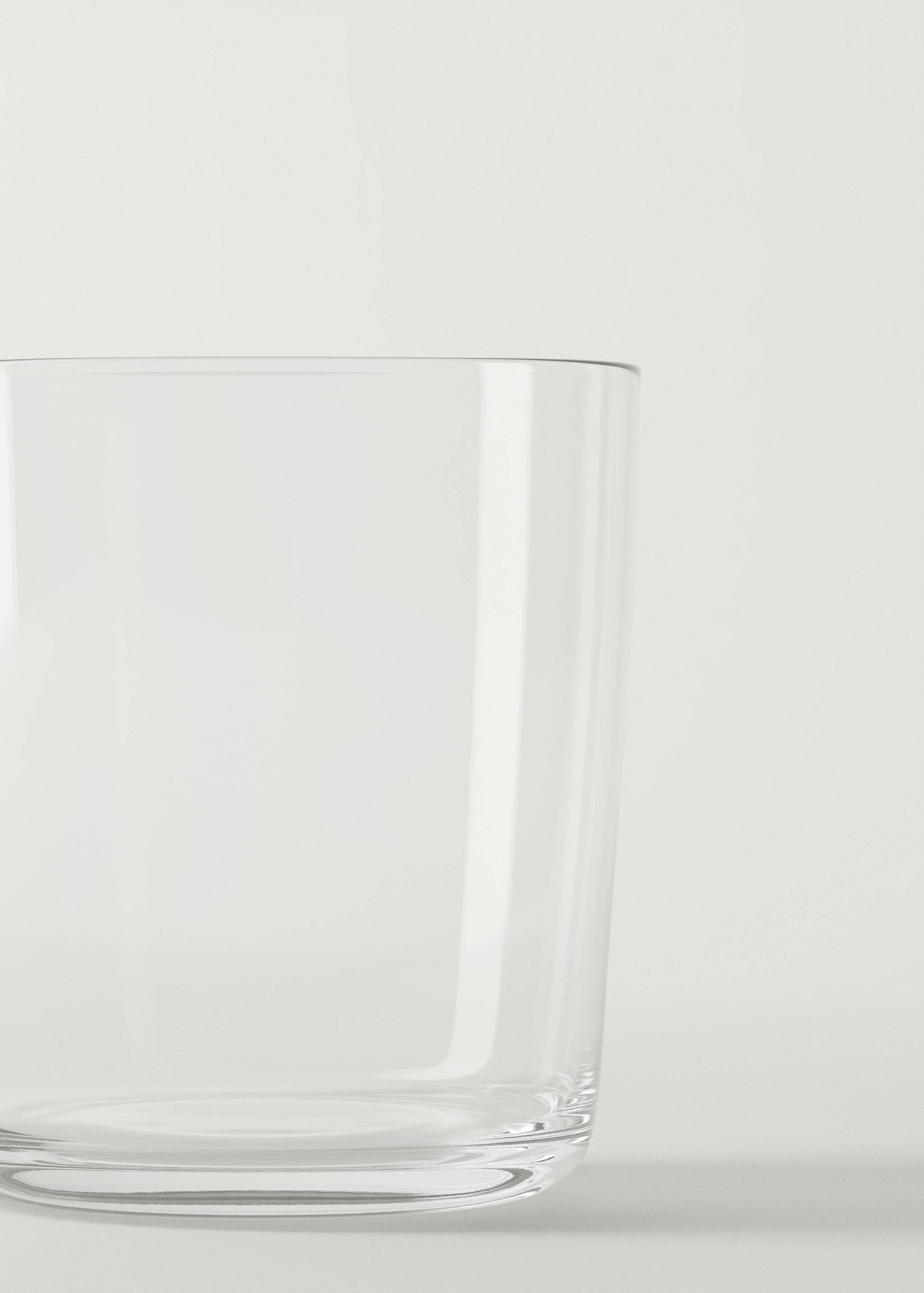 Lite glass i glatt design - Artikkeldetalj 1