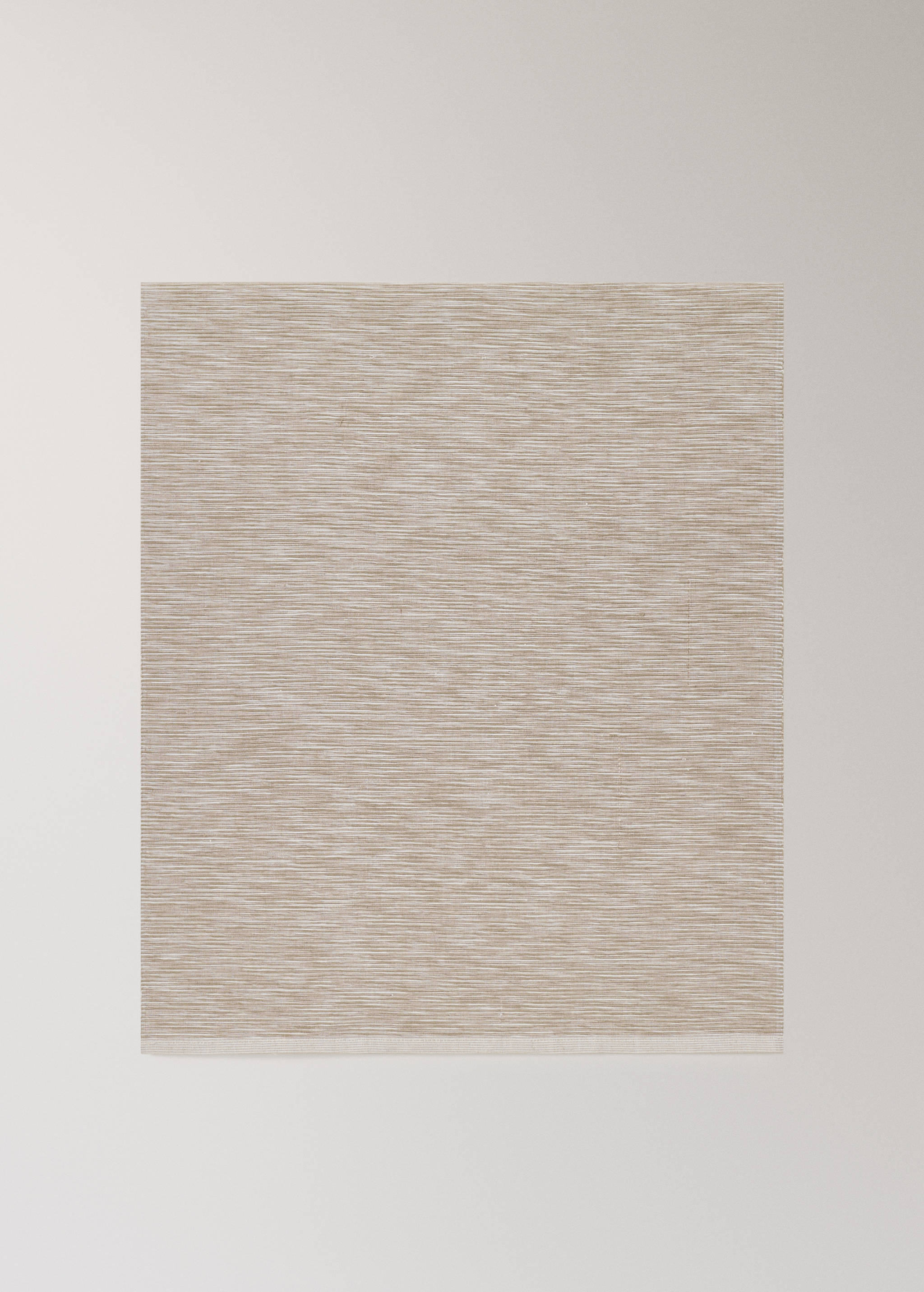 Melange katoenen tafelloper van getint garen - Artikel zonder model