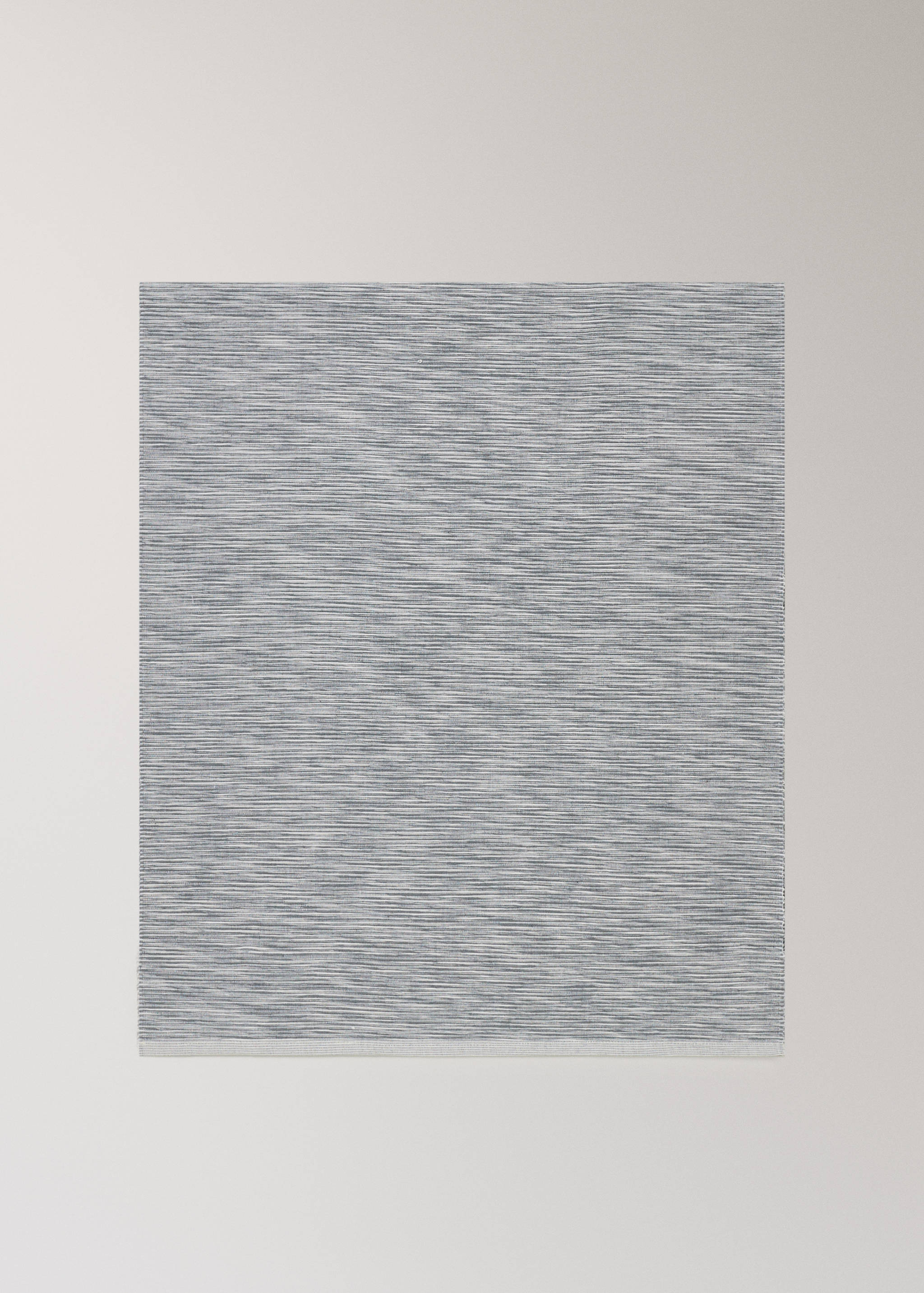 Melanzs színű, festett pamut asztali futó - Termék modell nélkül