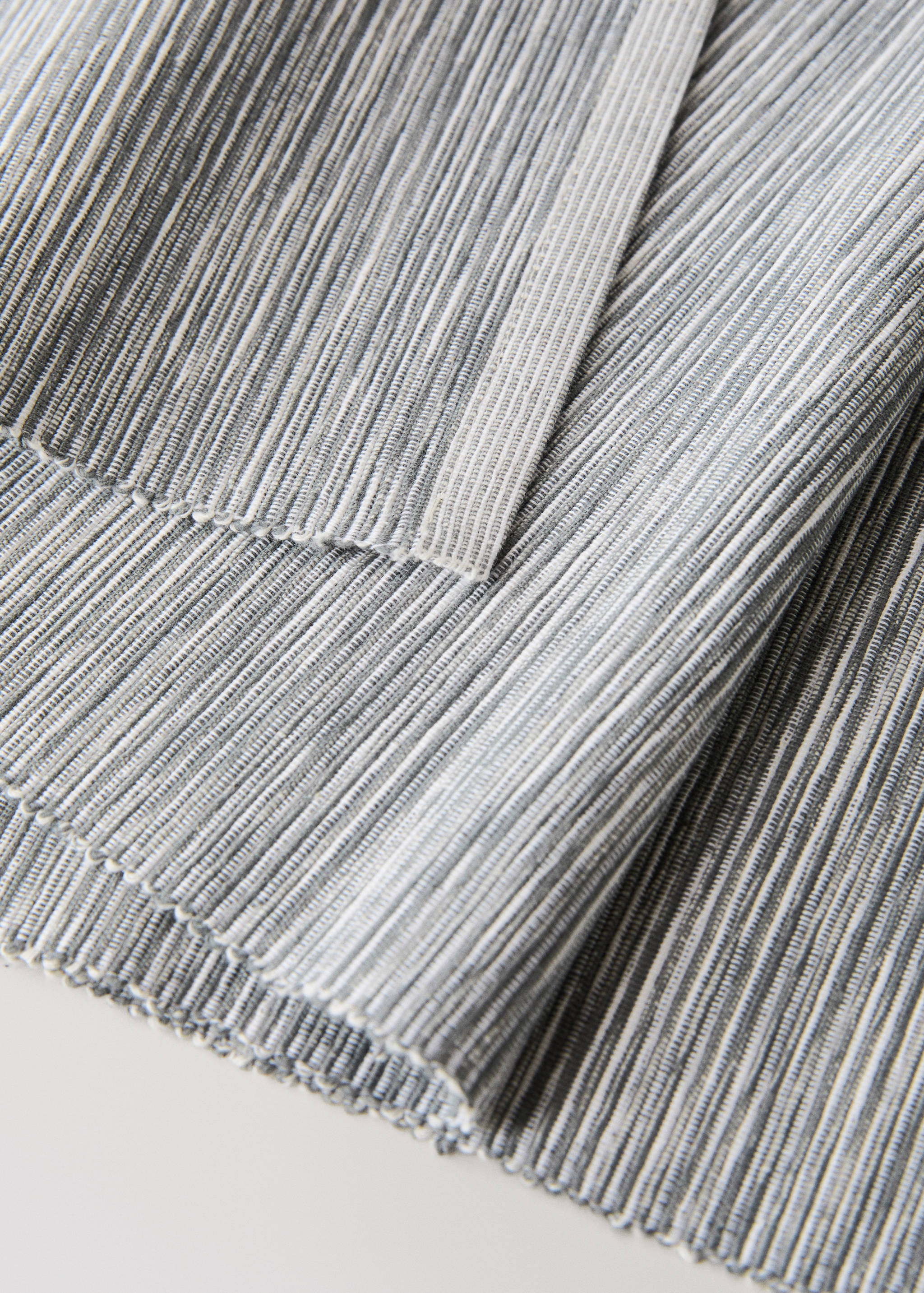 Melanzs színű, festett pamut asztali futó - A termék adatai 1