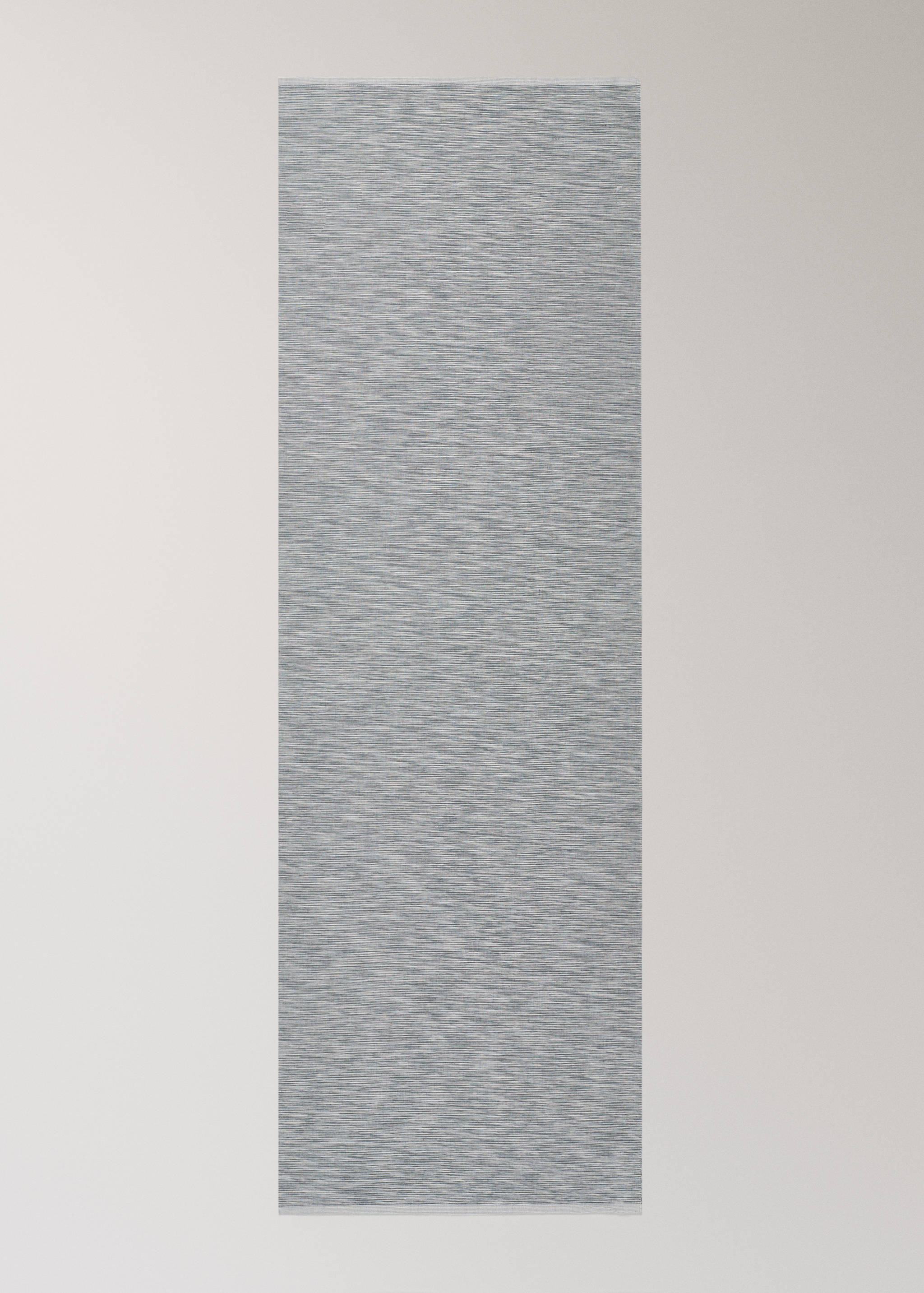 Melanzs színű, festett pamut asztali futó - A termék adatai 2