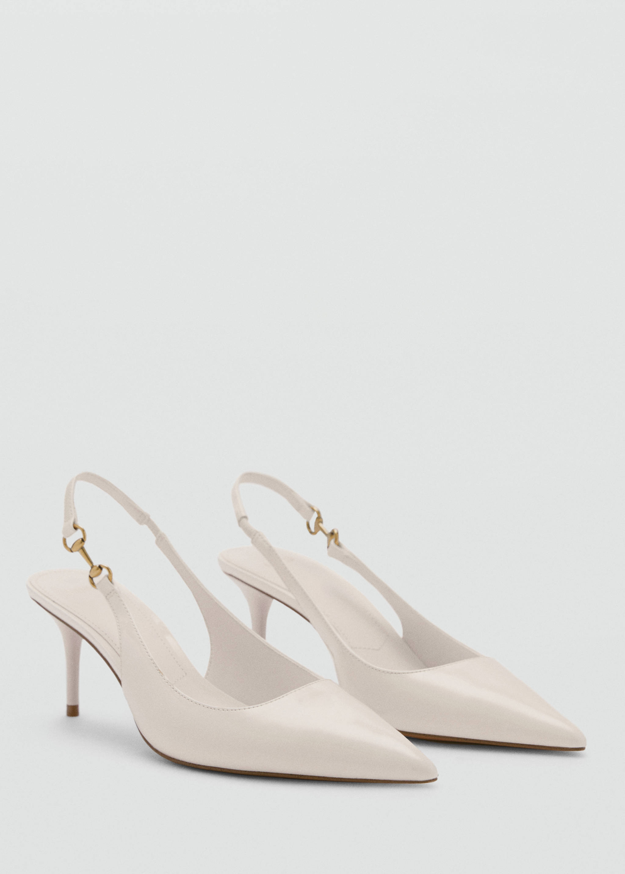 Heeled shoes with link detail - Medium plane