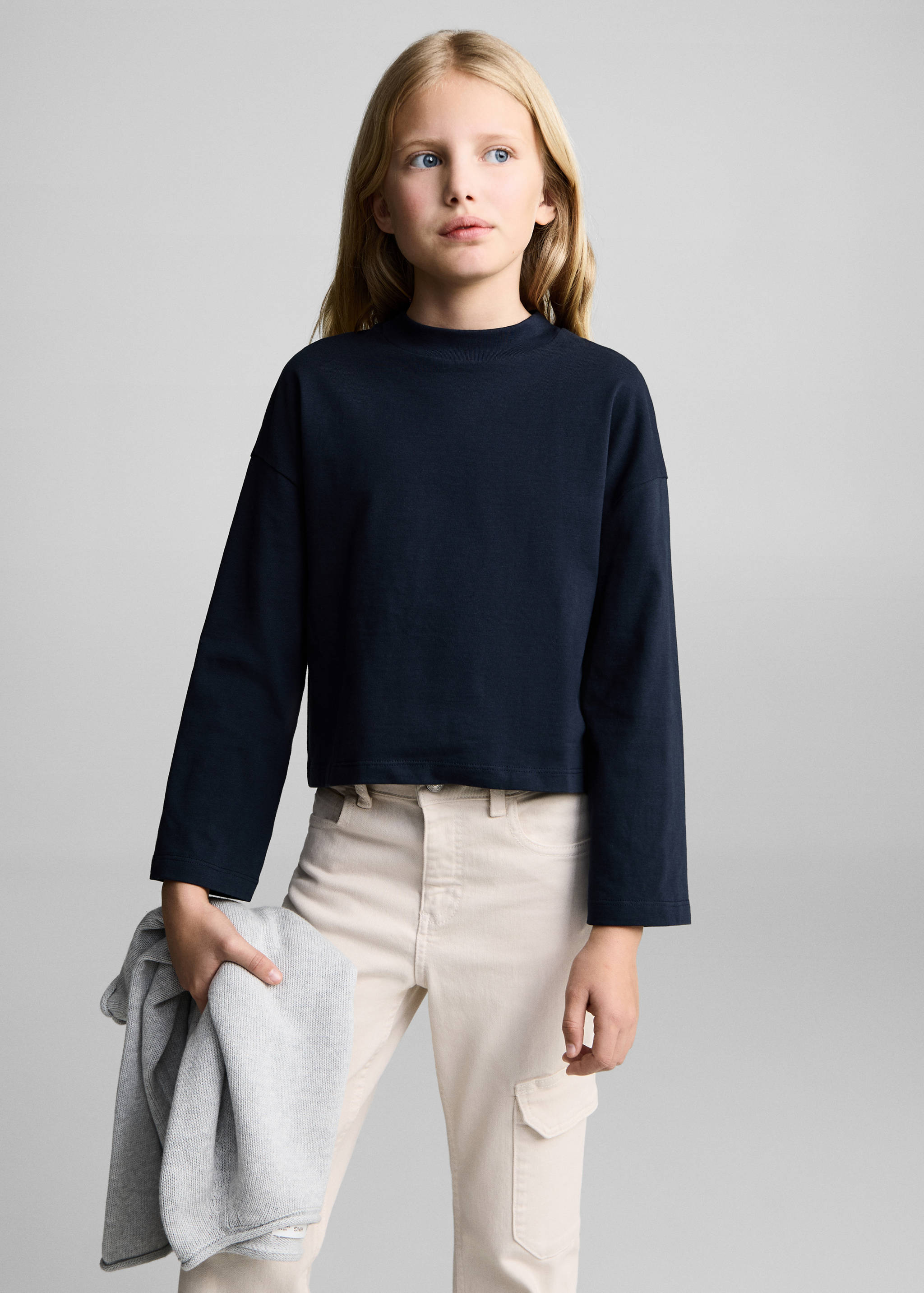 Flared cargo jeans - Details of the article 1