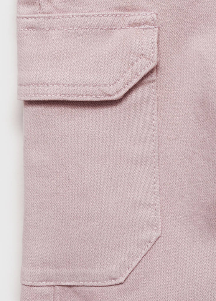Flared cargo jeans — Light/Pastel Purple