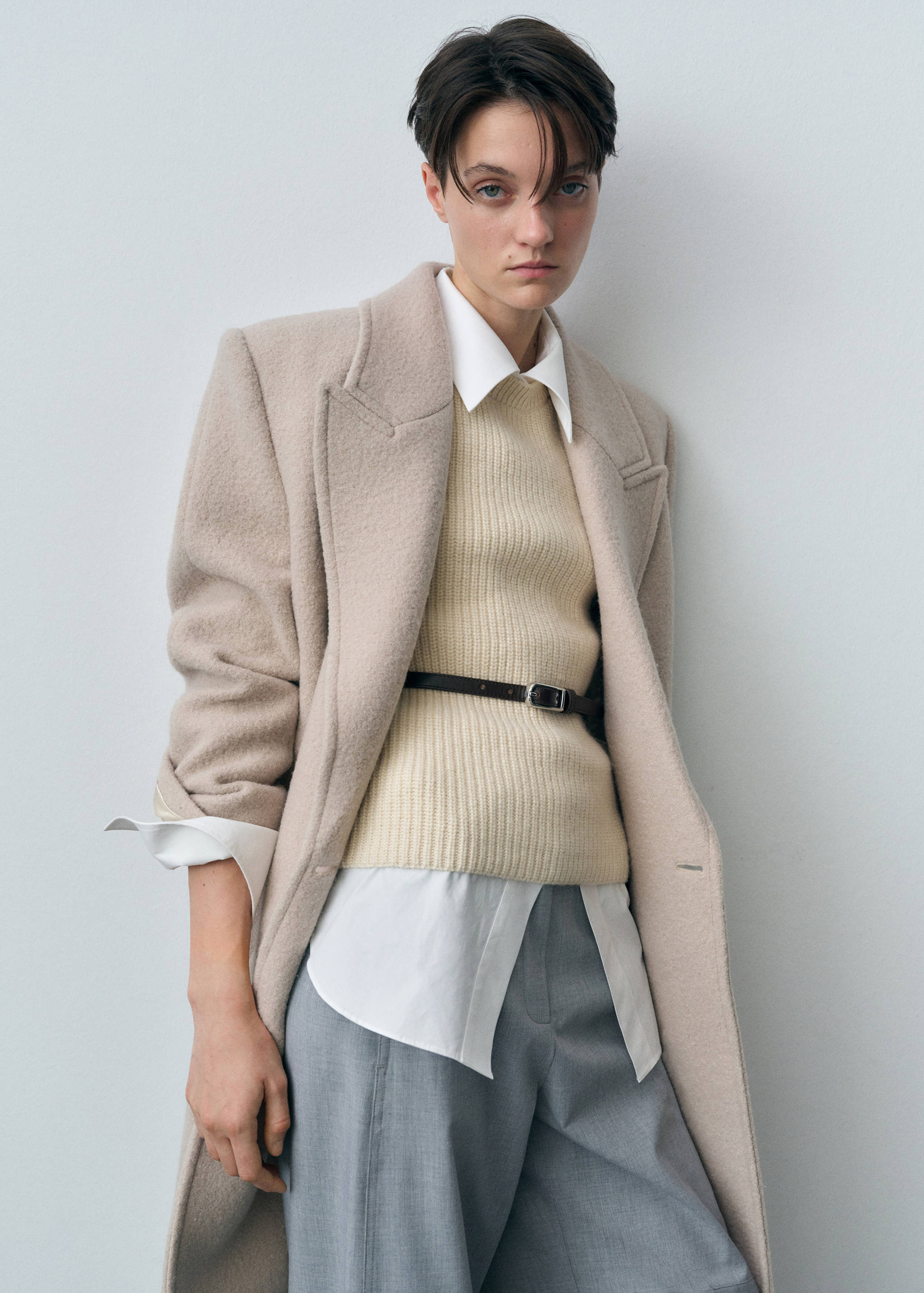 Geribde top van een wolblend - Detail van het artikel 2