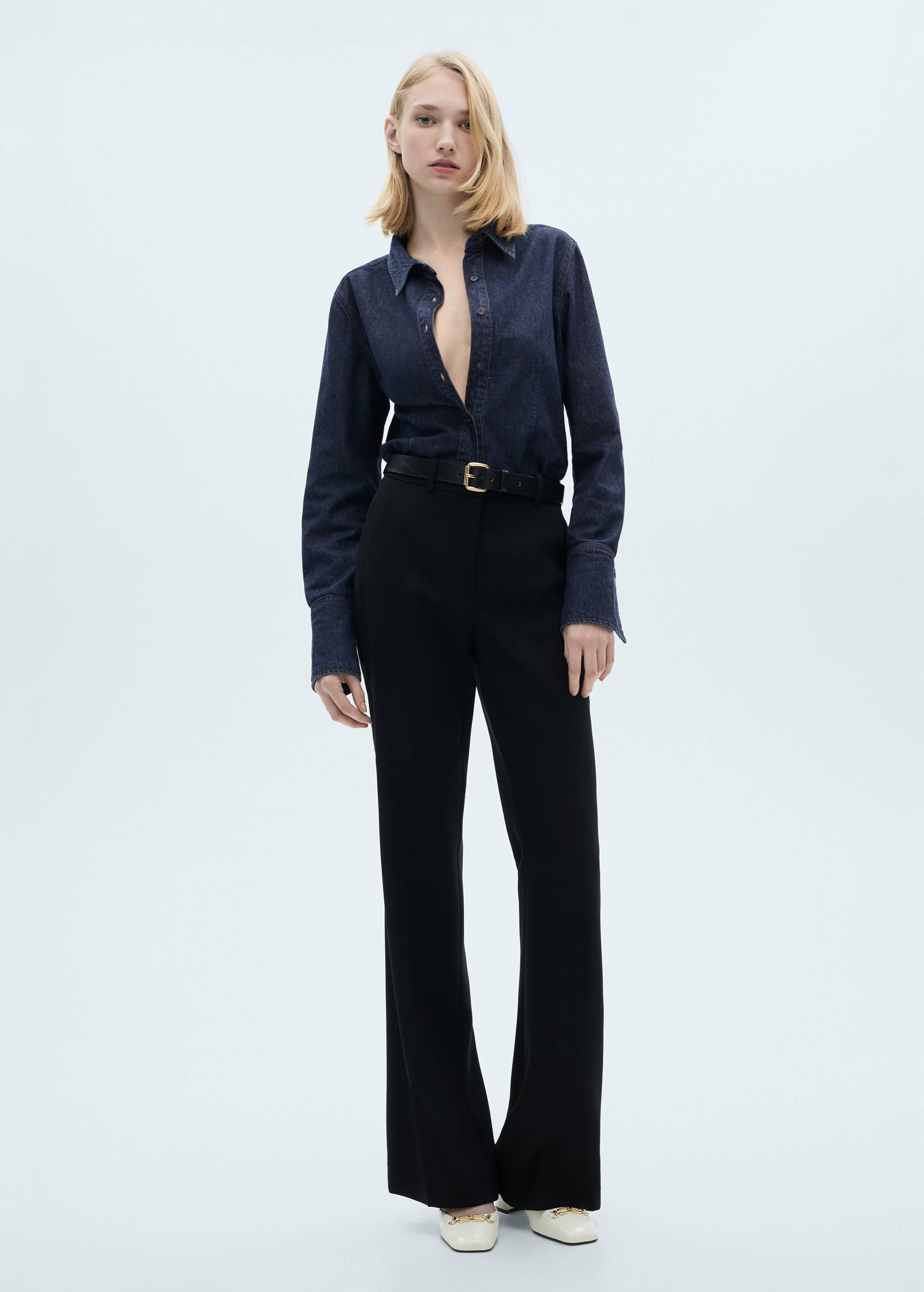 Chemise en jean rinse wash - Détail de l'article 2