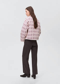 Quilted cotton jacket — Pastel Pink 9