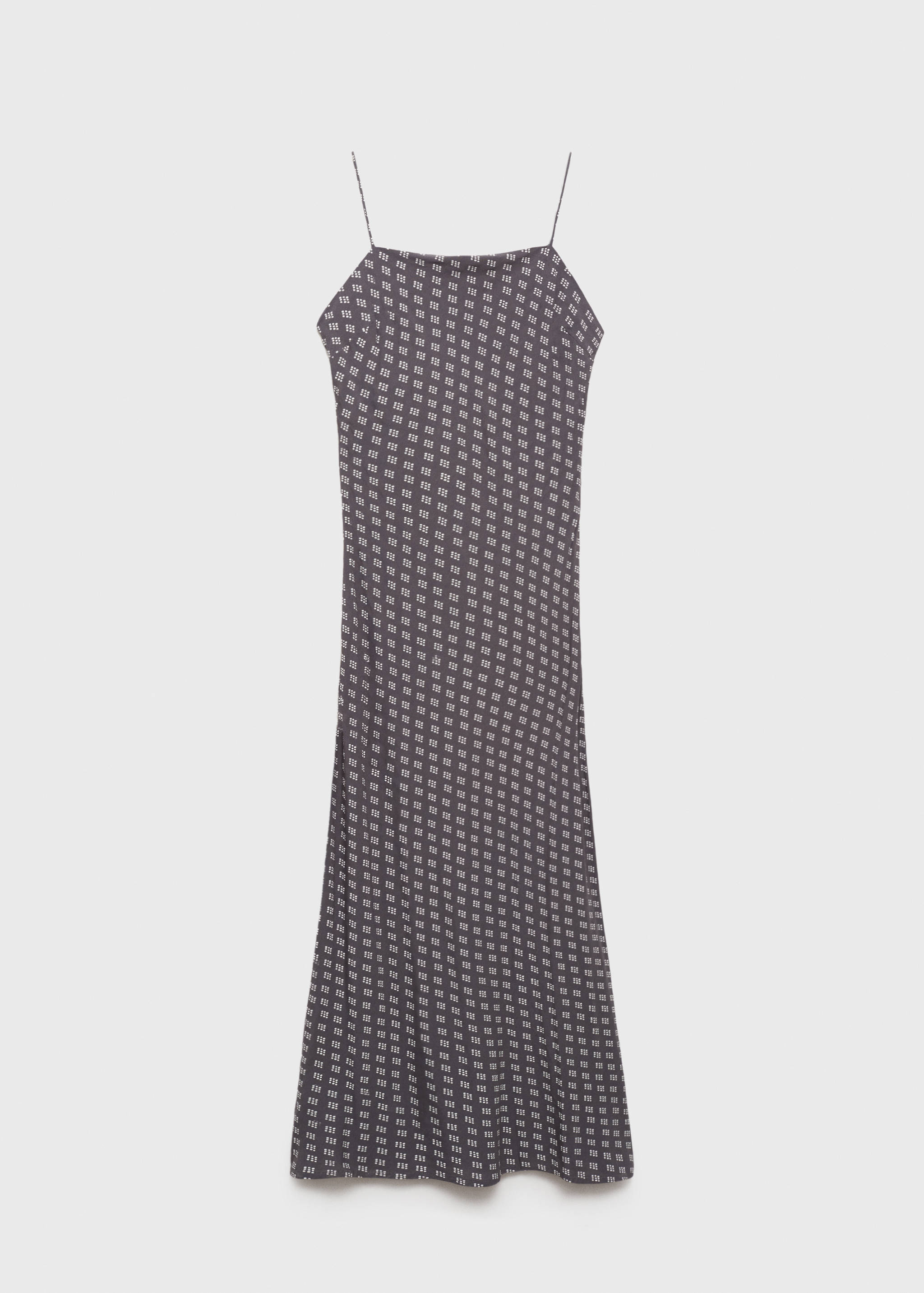 Vestido comprido estampado - Artigo sem modelo