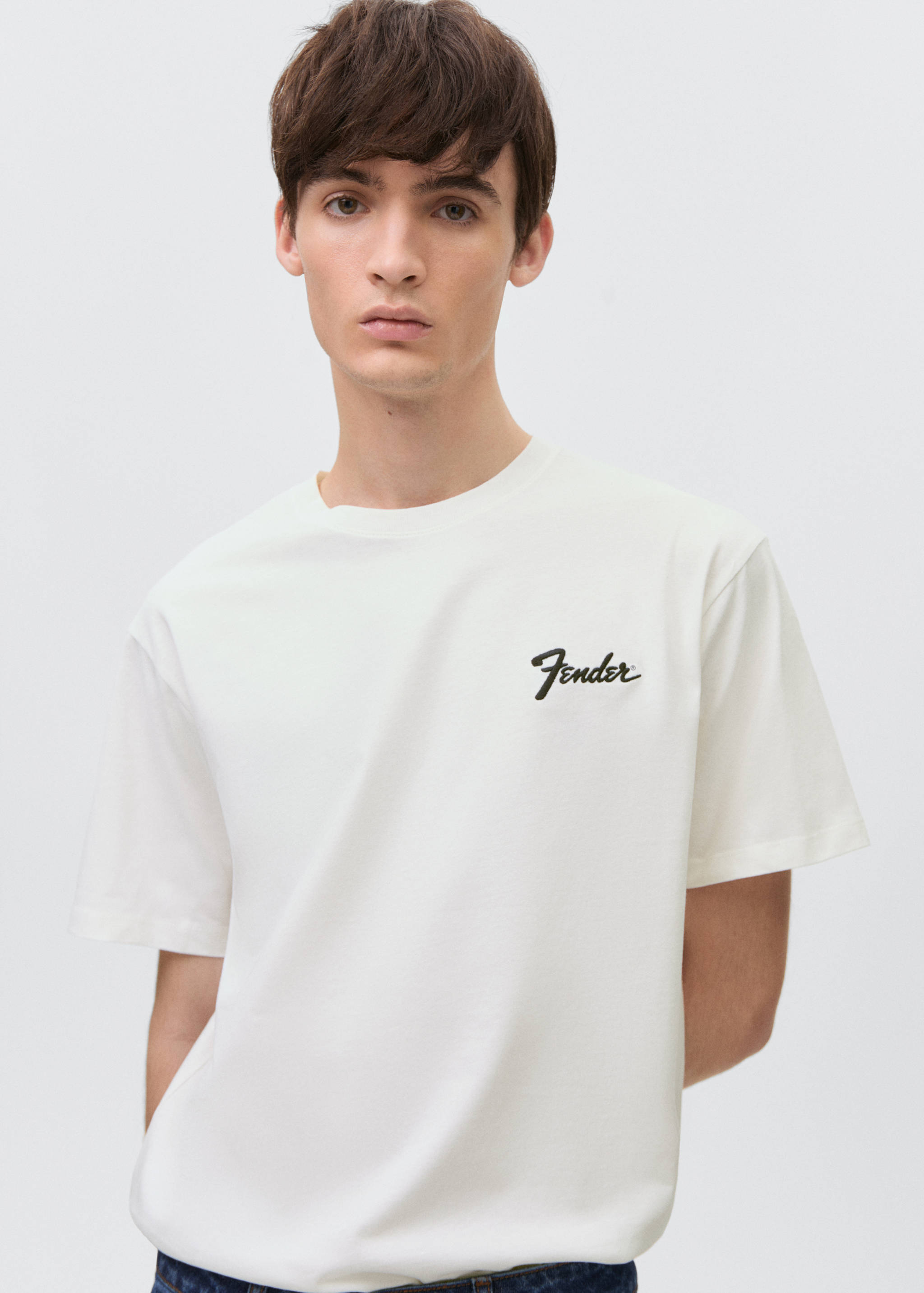 T-shirt imprimé manches courtes - Plan moyen