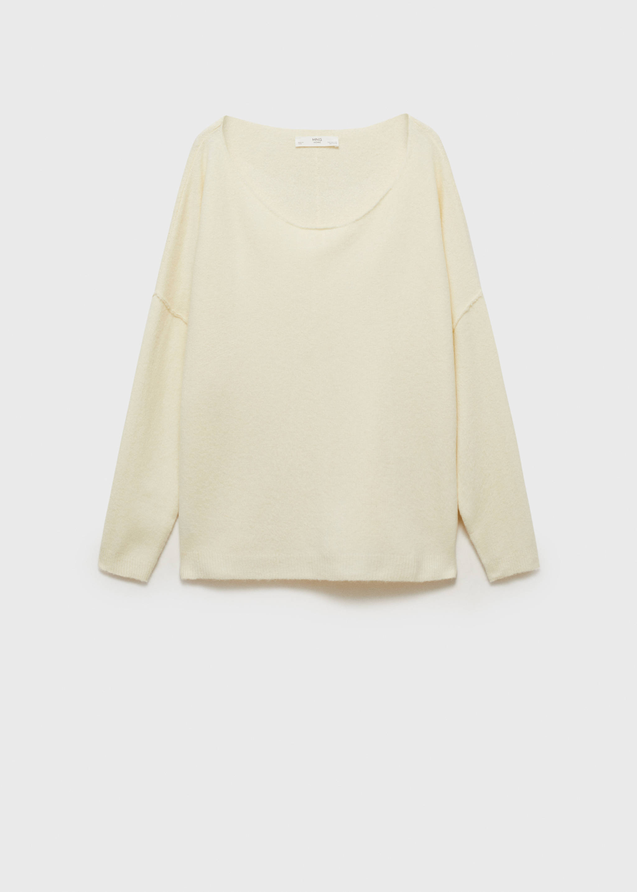 Вязаный джемпер оверсайз - Изделие без модели