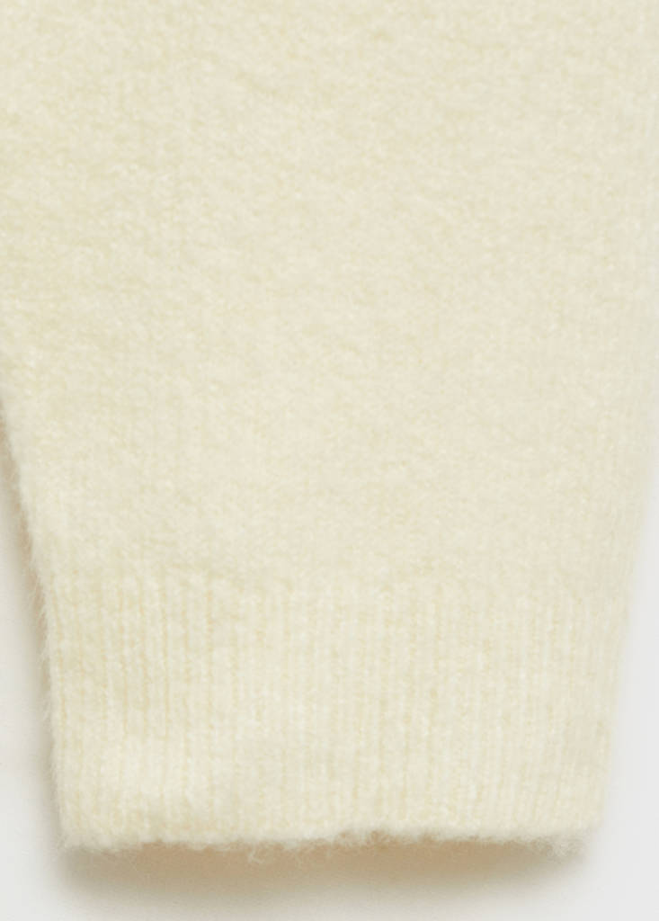 Oversize knit sweater — Vanilla