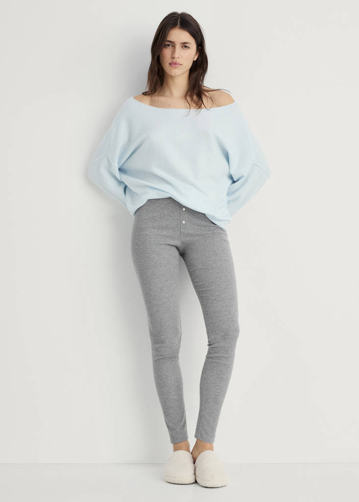 Oversize knit sweater — Pastel Green
