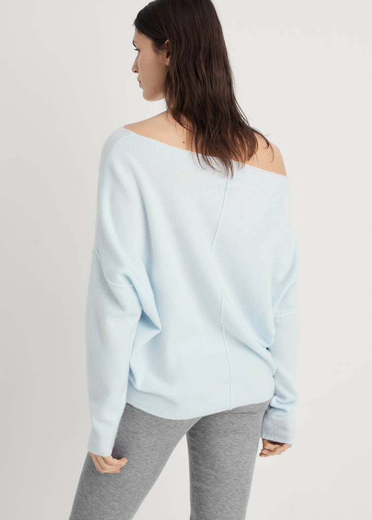 Oversize knit sweater — Pastel Green