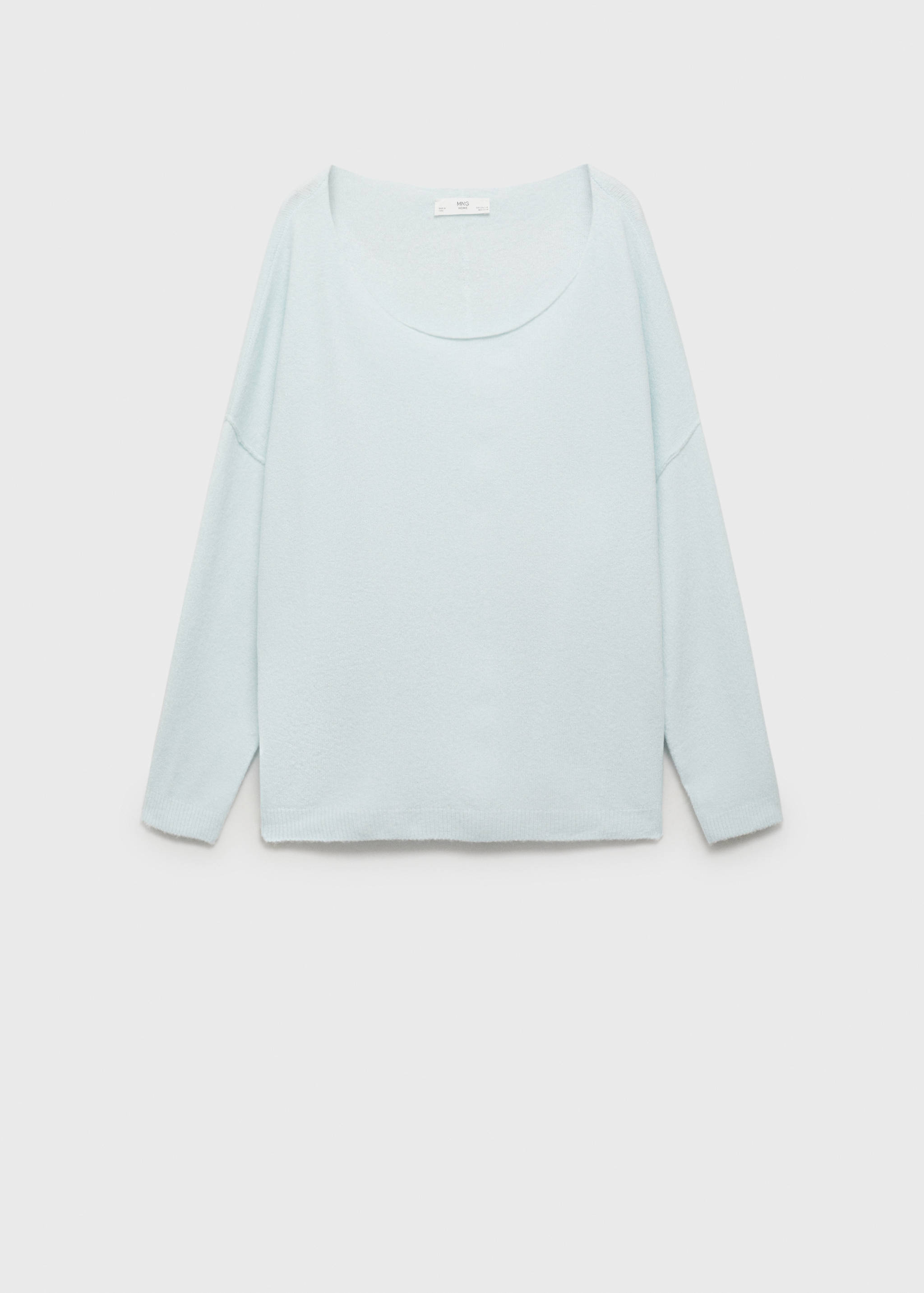 Вязаный джемпер оверсайз - Изделие без модели