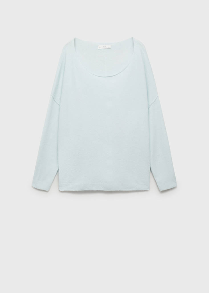 Oversize knit sweater — Pastel Green