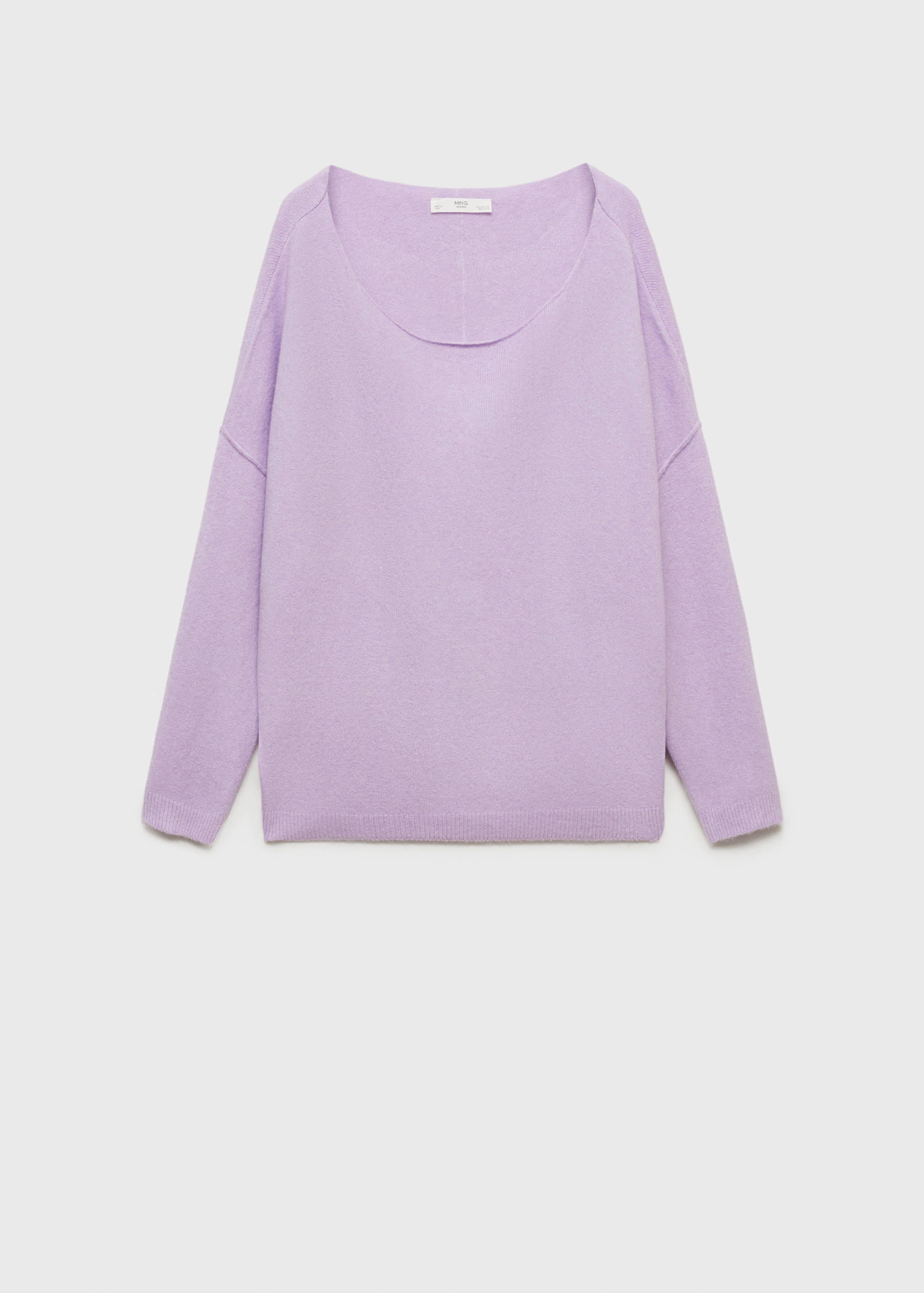 Вязаный джемпер оверсайз - Изделие без модели