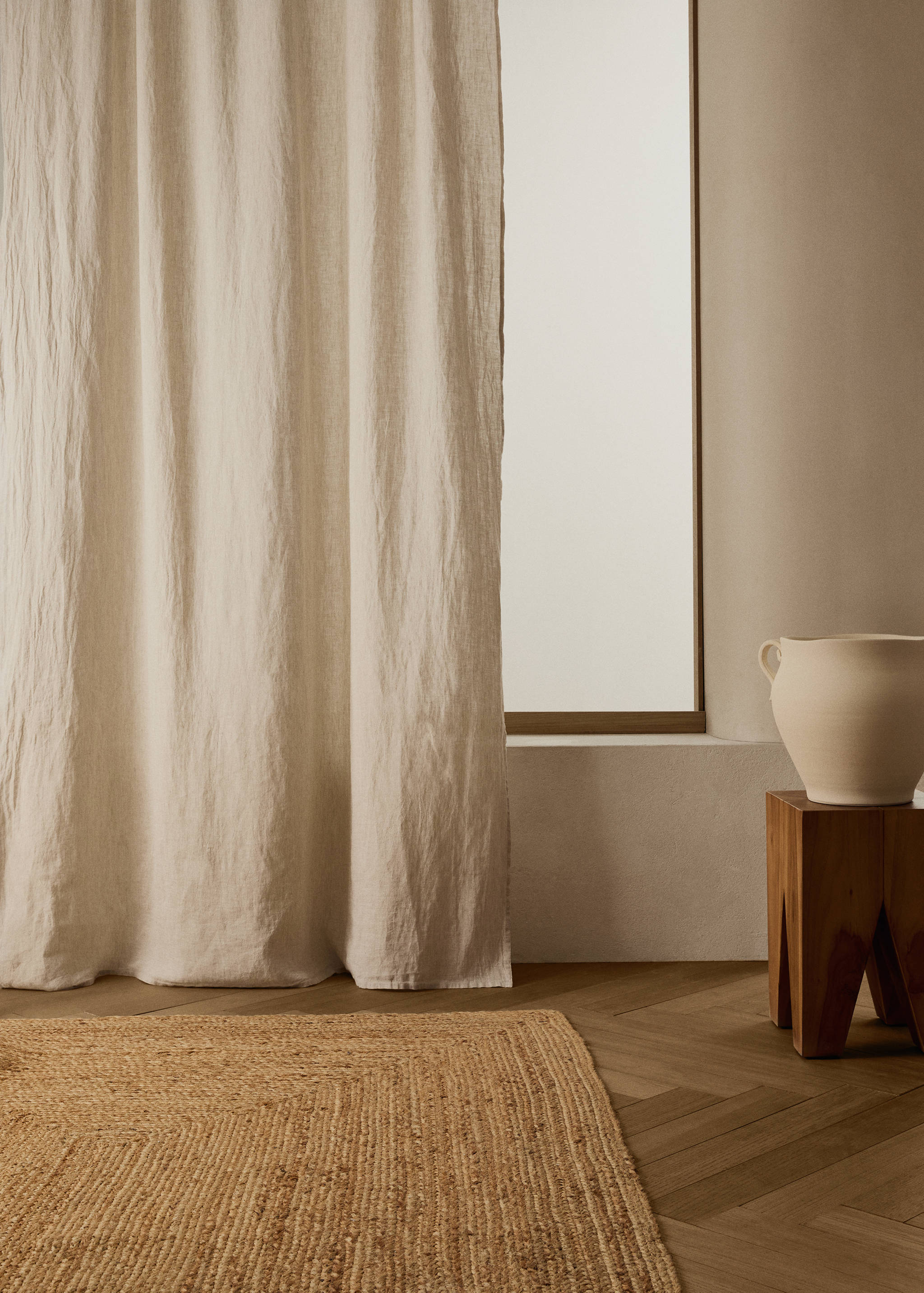 Leinenvorhang - Allgemeine Ansicht