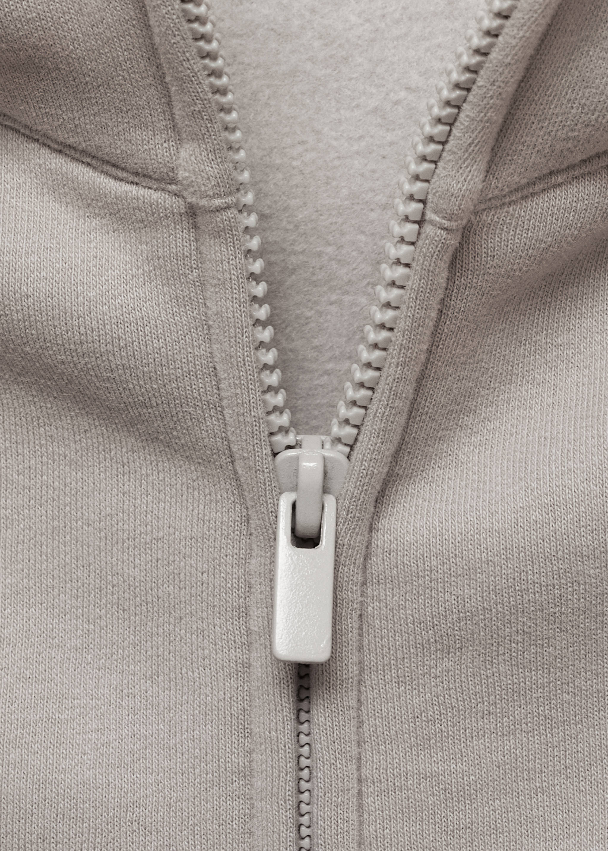 Cropped sweatshirt hoodie - Details of the article 8