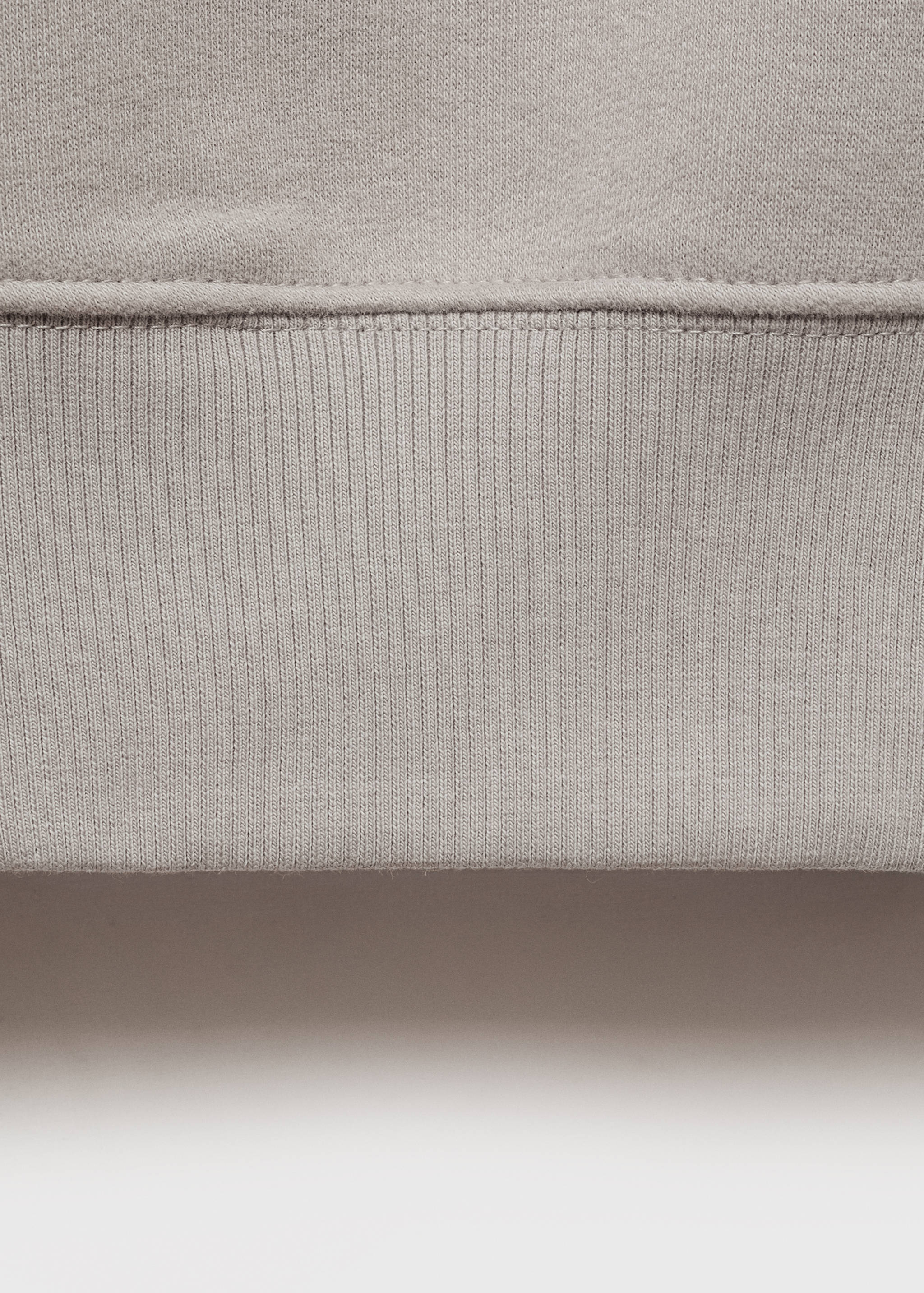 Cropped sweatshirt hoodie - Details of the article 0