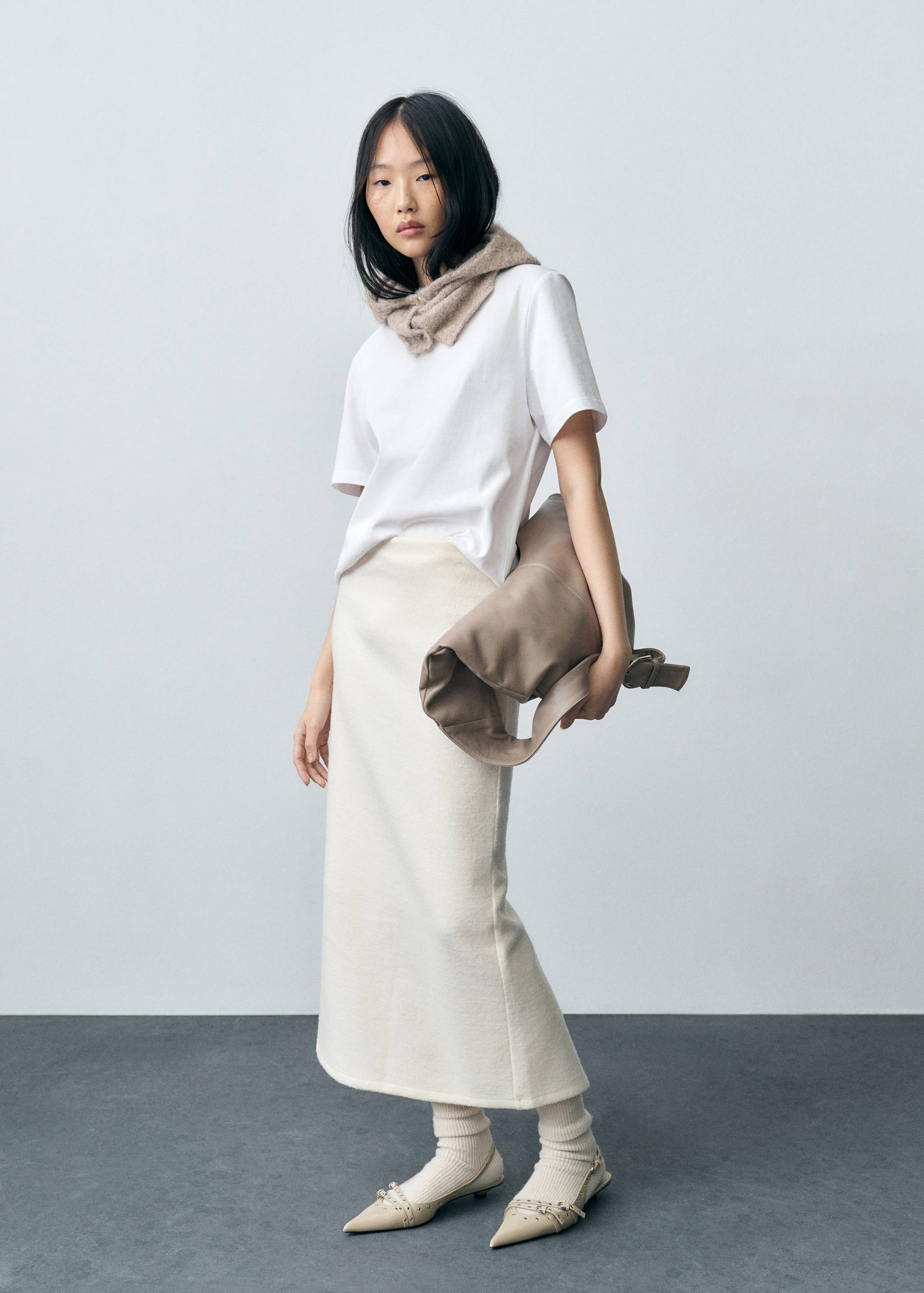 T-shirt coton manches courtes - Plan général