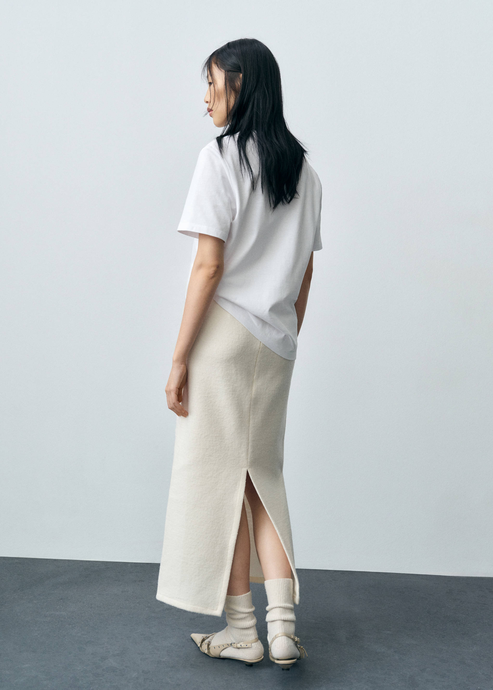 T-shirt coton manches courtes - Verso de l’article