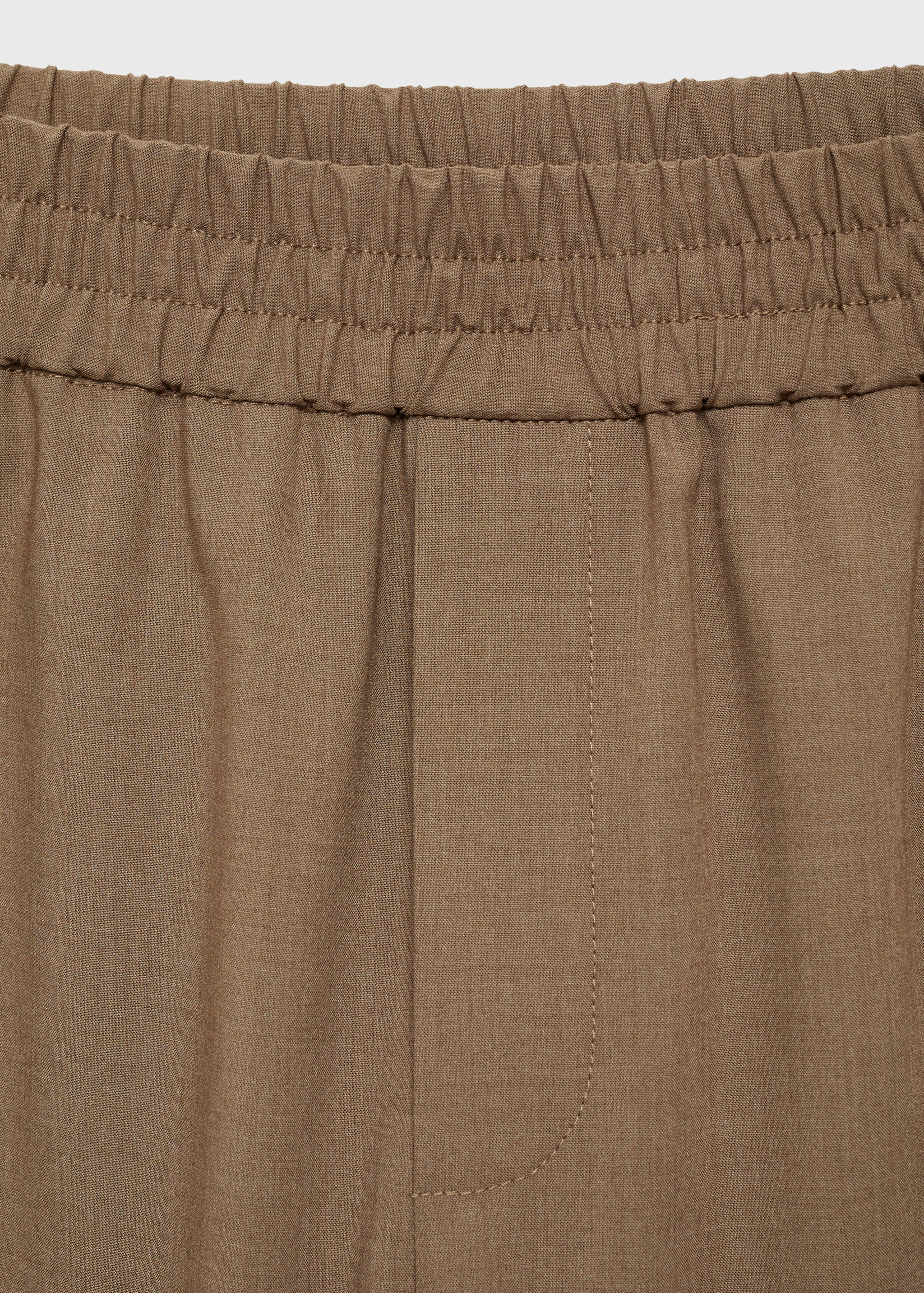 Wide leg jogger trousers - Details of the article 8