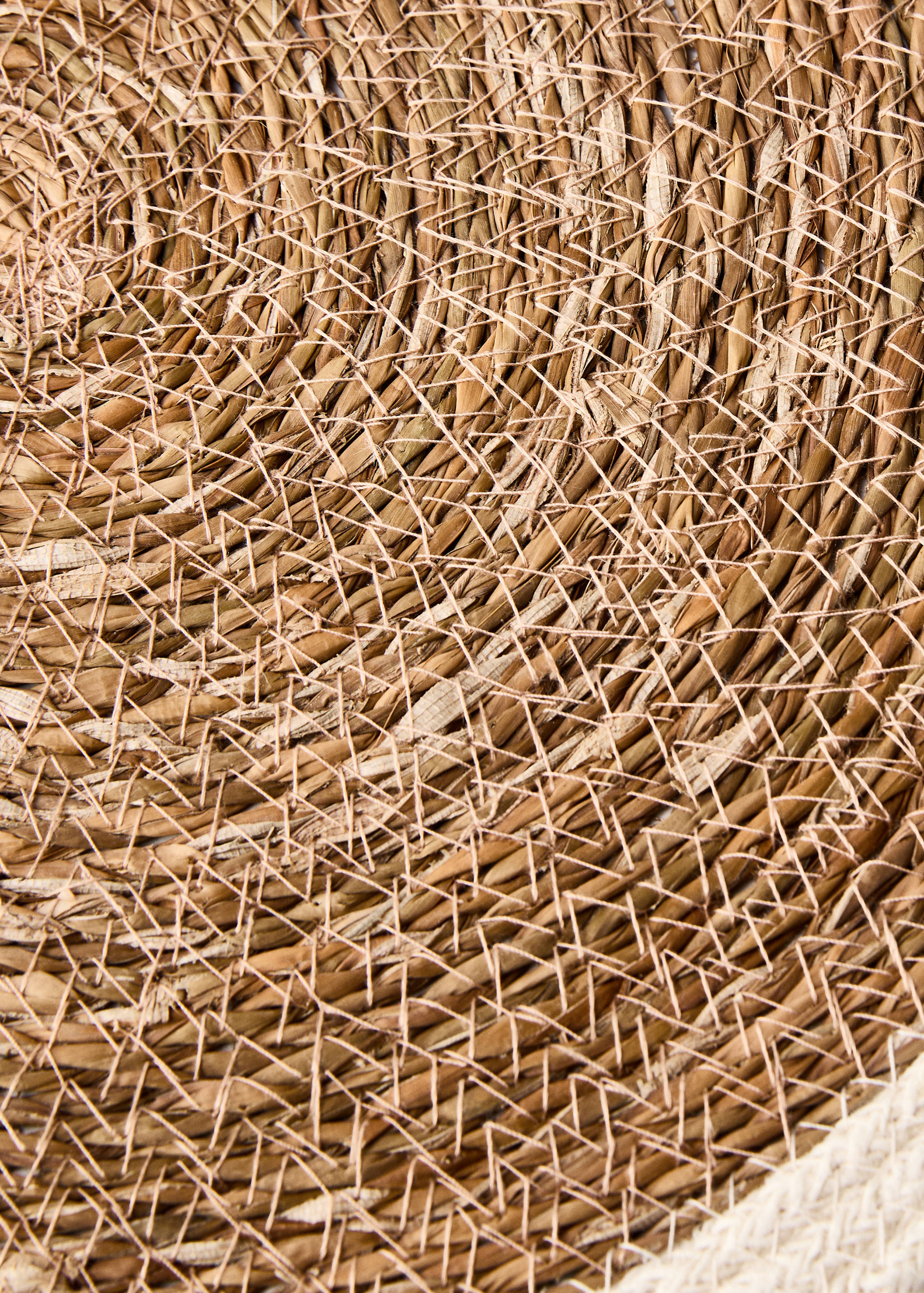 Natural fibre braided placemat - Details of the article 1