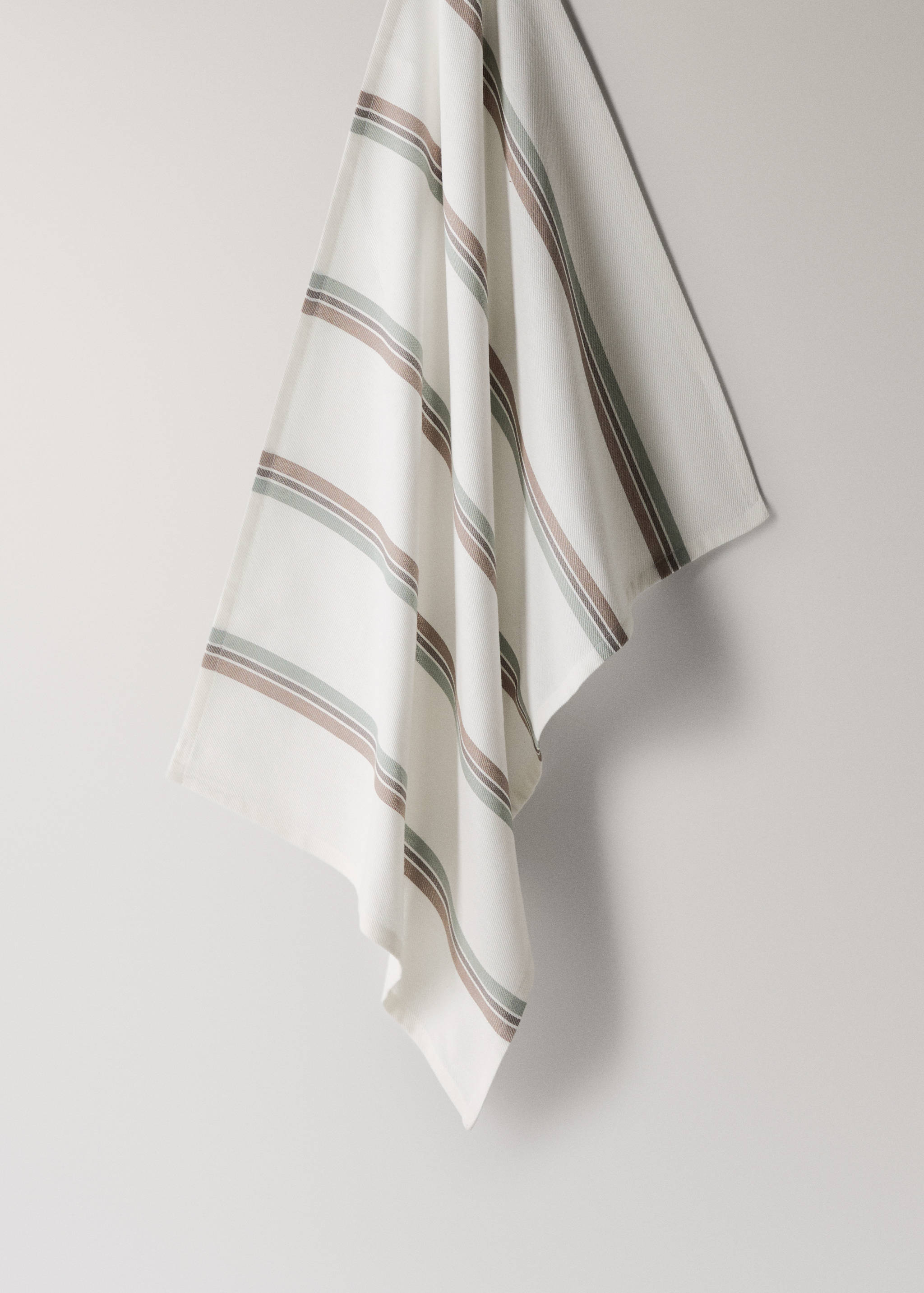 Küchentuch aus garngefärbter Baumwolle mit  Streifen - Artikel ohne Model