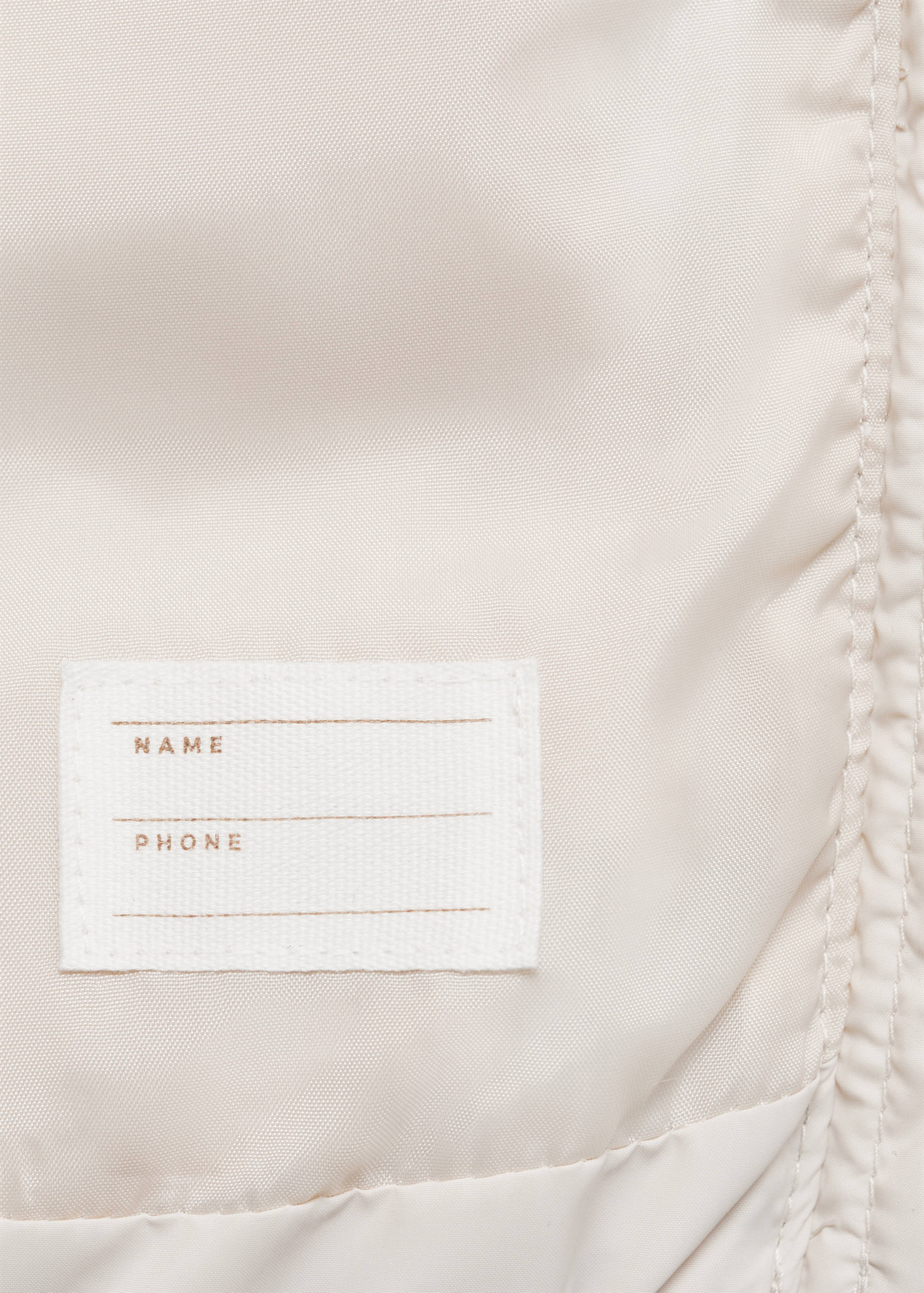 Quilted gilet with hood - Details of the article 8