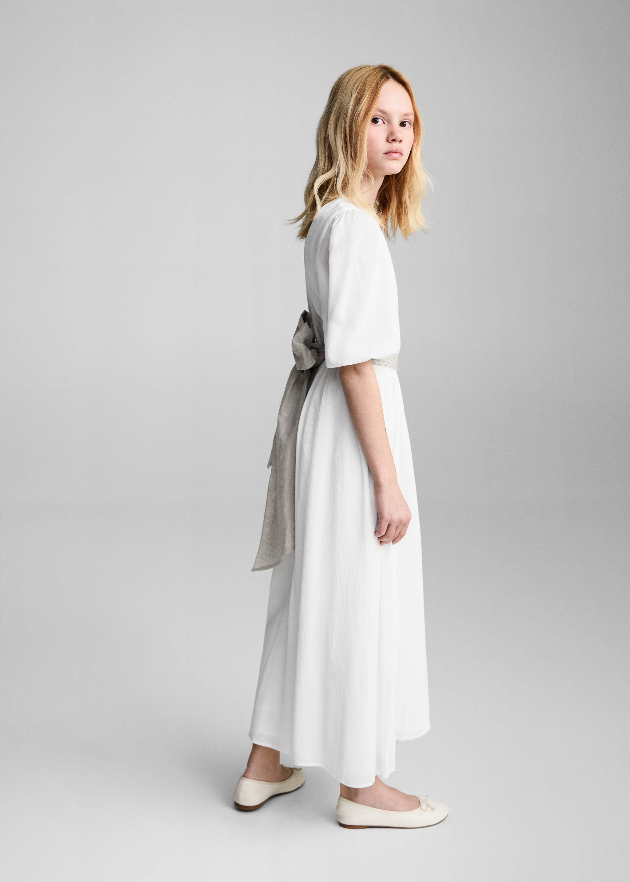 Bow long jumpsuit - General plane