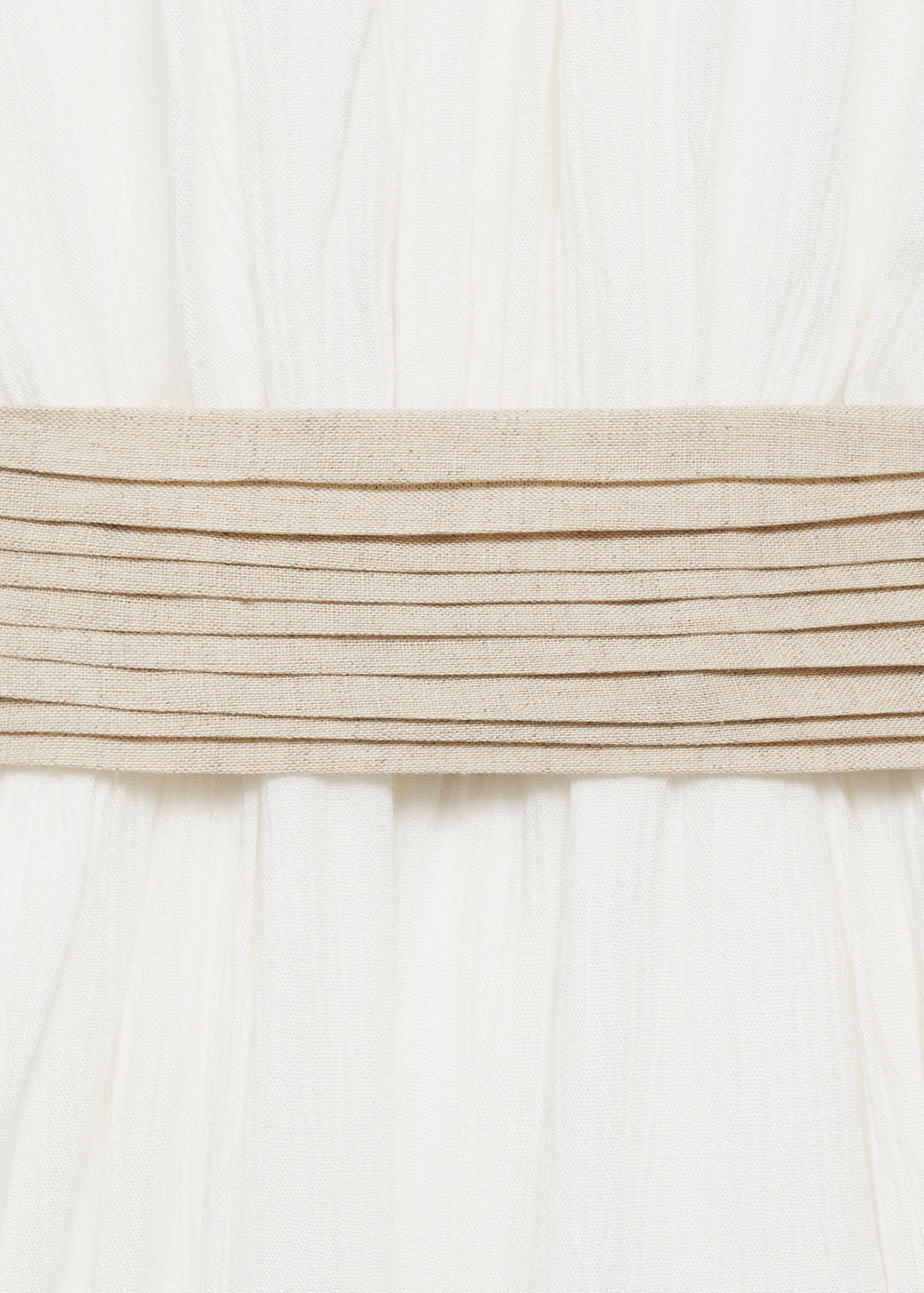 Bow long jumpsuit - Details of the article 0