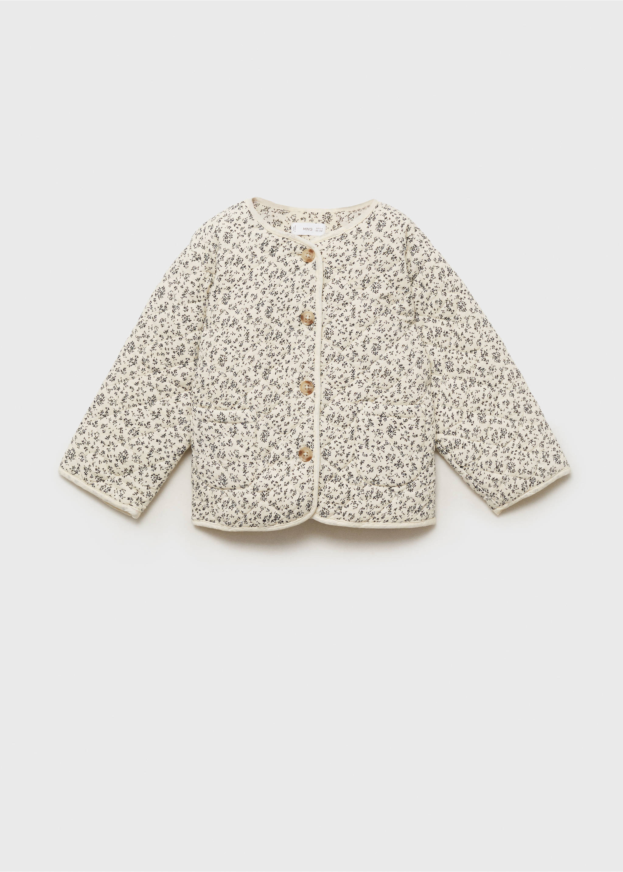 Manteau matelassé - Article sans modèle, Écru. Ref: 87083635-00.