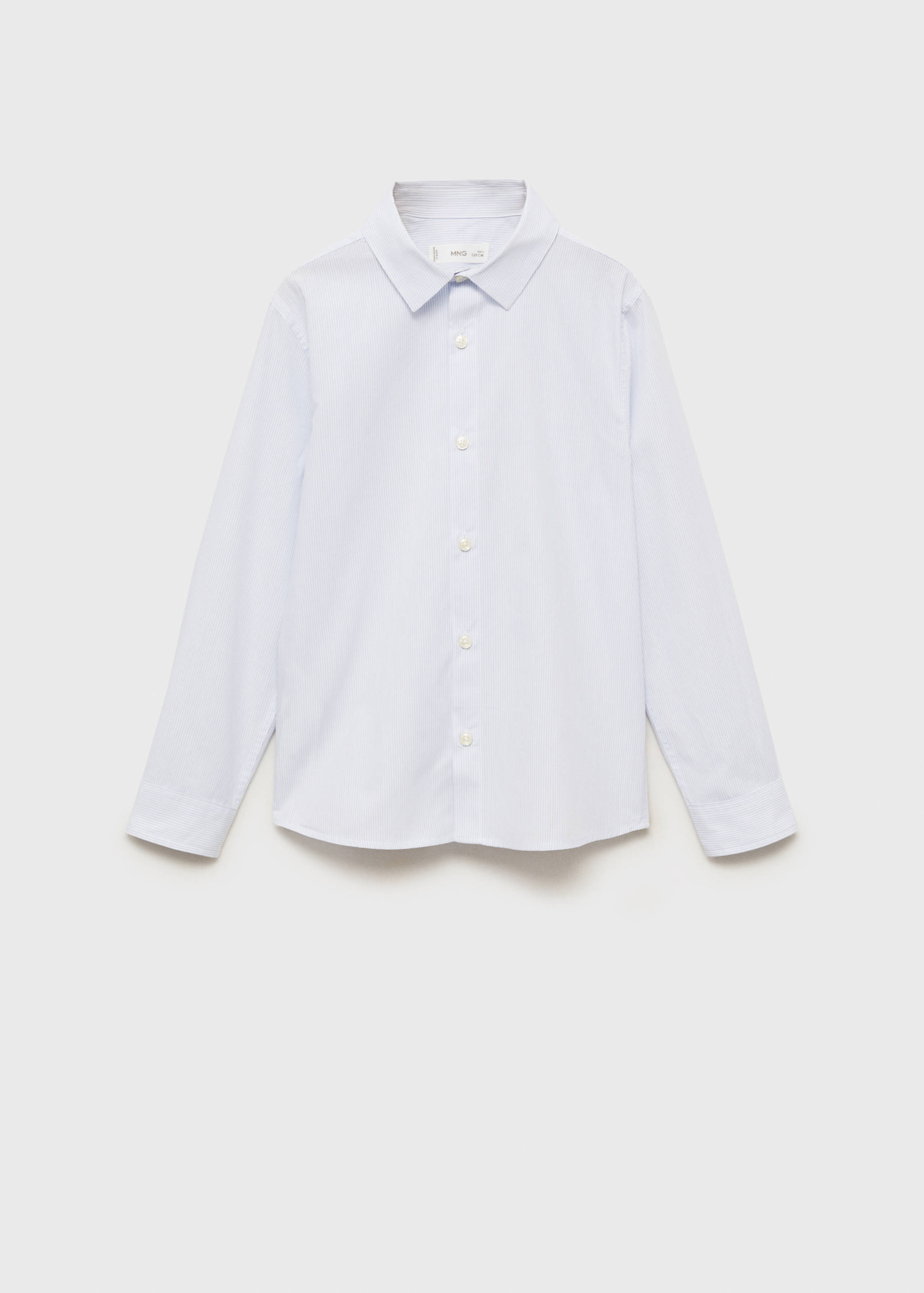 Chemise 100 % coton rayures - Article sans modèle