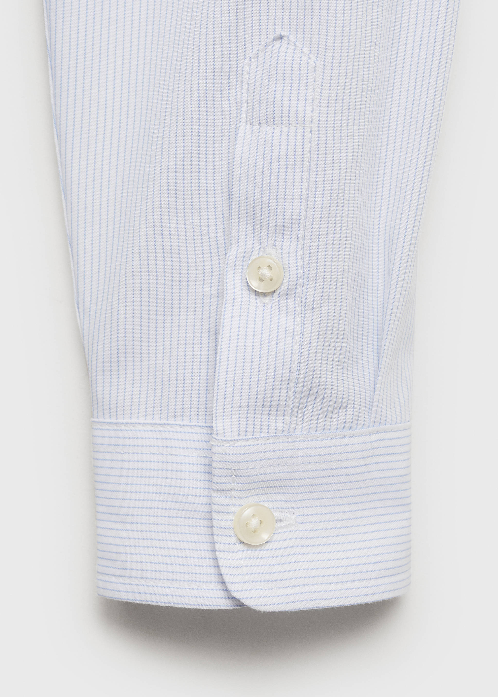 Chemise 100 % coton rayures - Détail de l'article 0