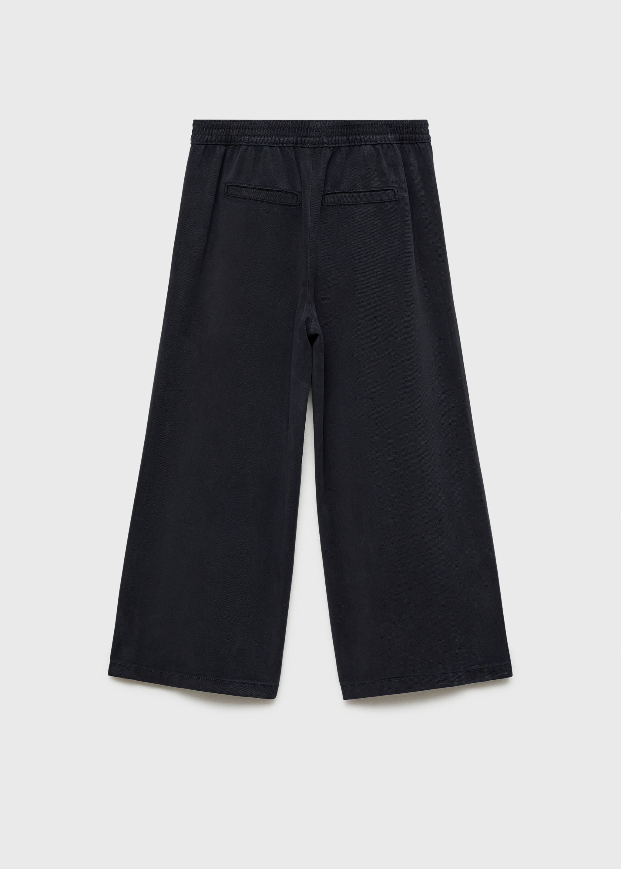 Buttons culottes trousers - Reverse of the article