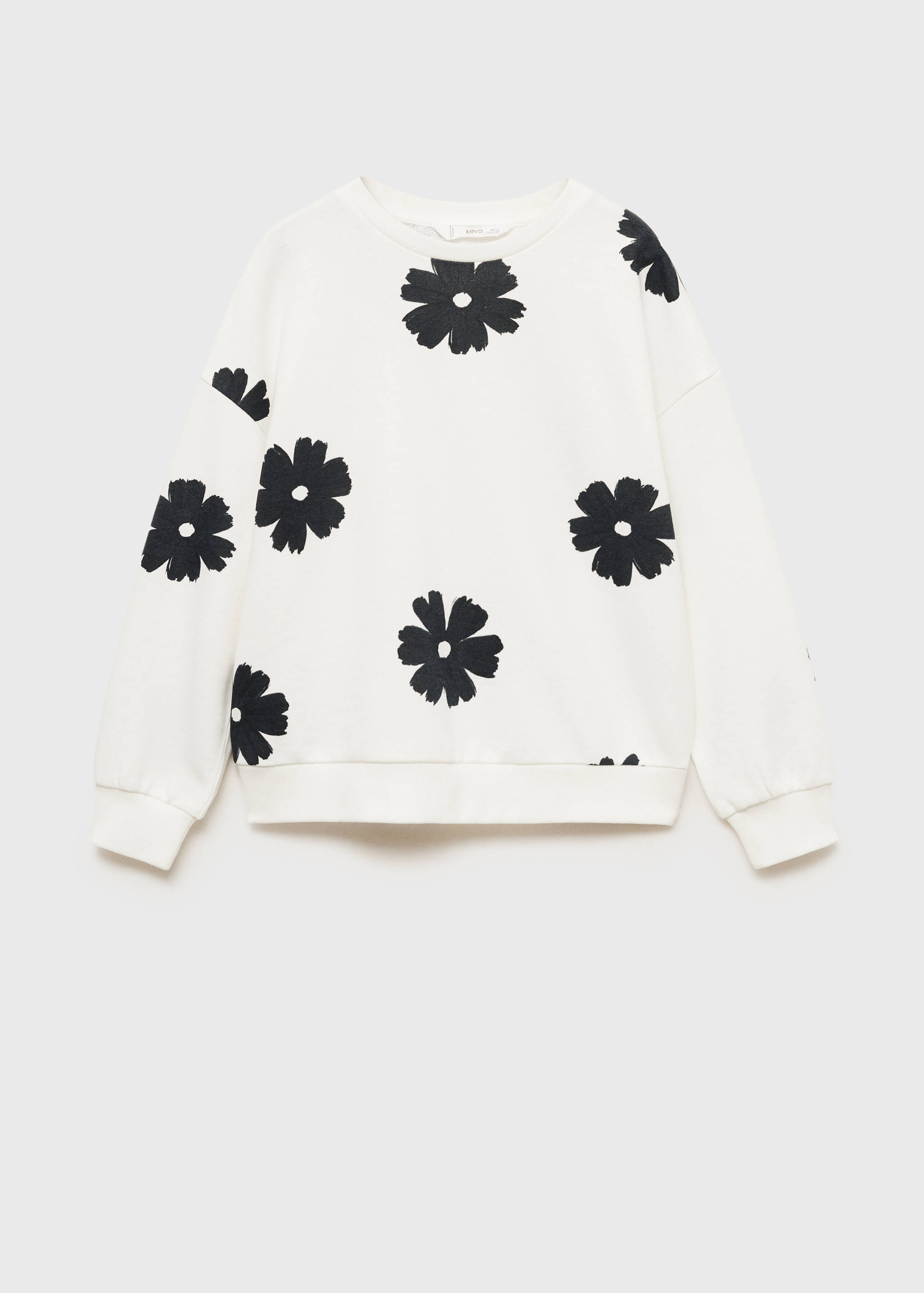 Floral print sweatshirt - Article without model