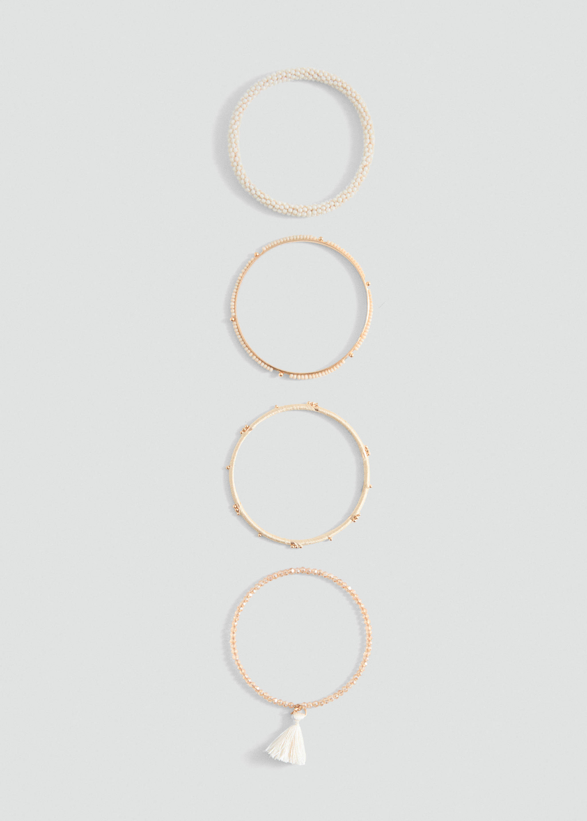 Комплект браслетов с кистями - Изделие без модели