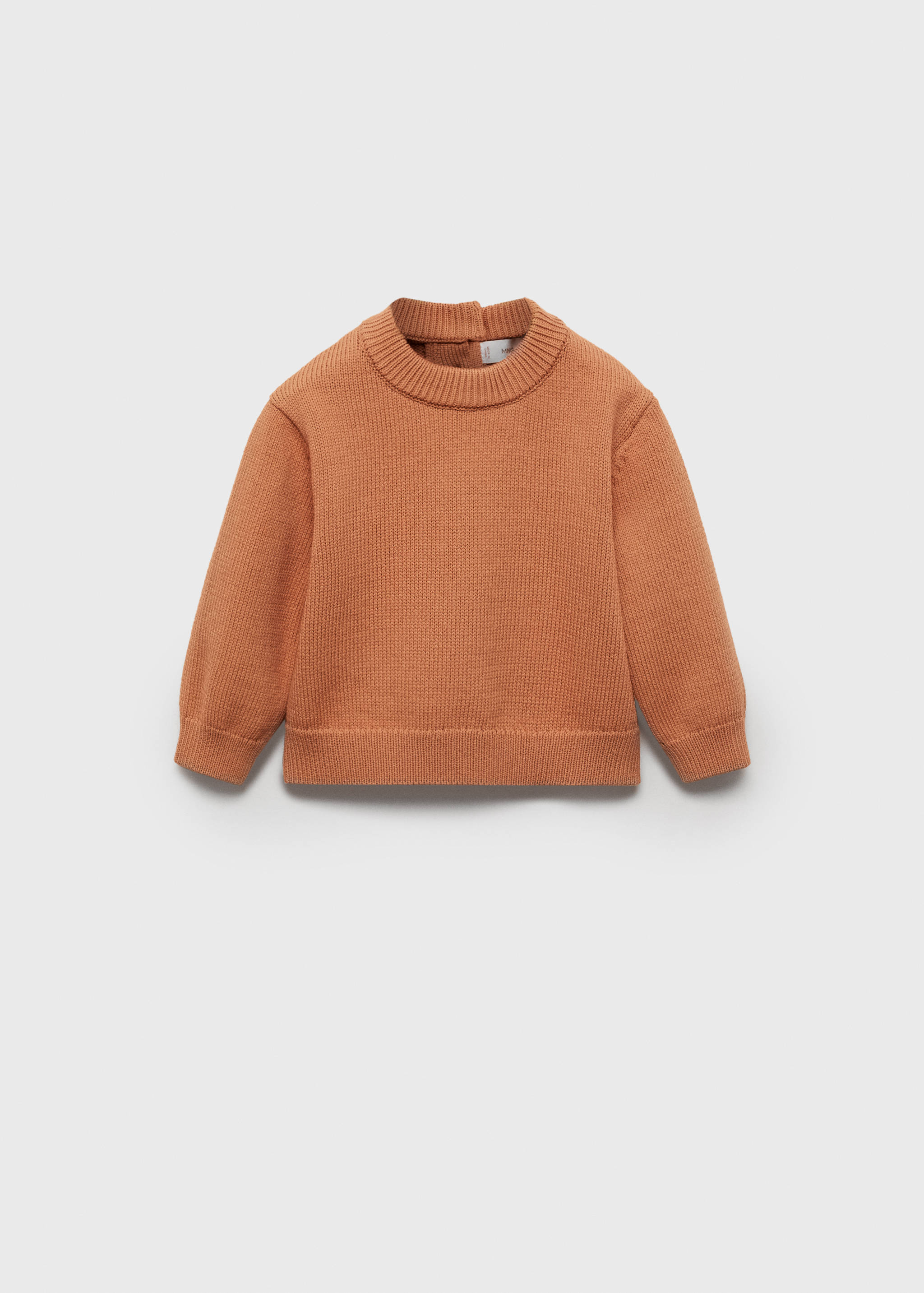 Knitted cotton sweater - Article without model