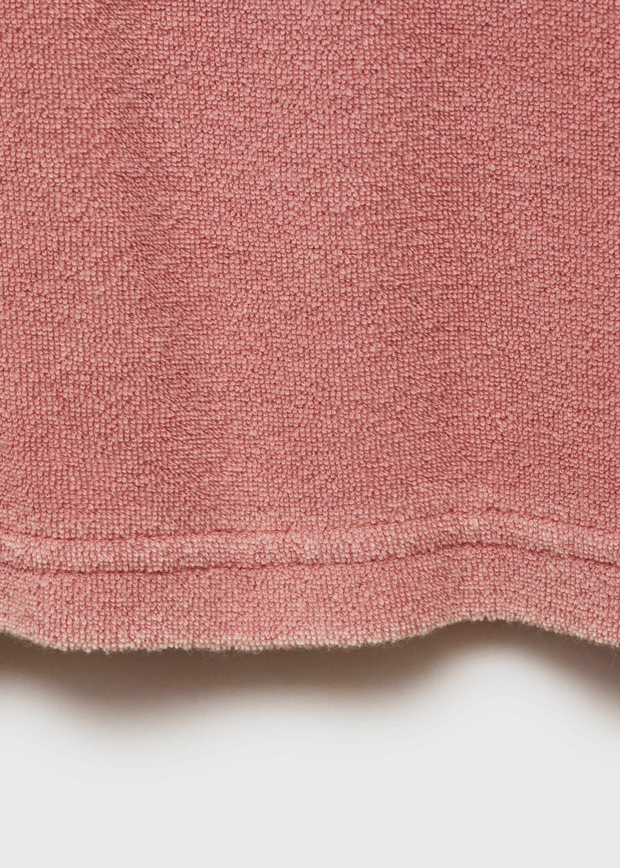 Overdyed-T-Shirt aus Baumwollfrottee - Detail des Artikels 0