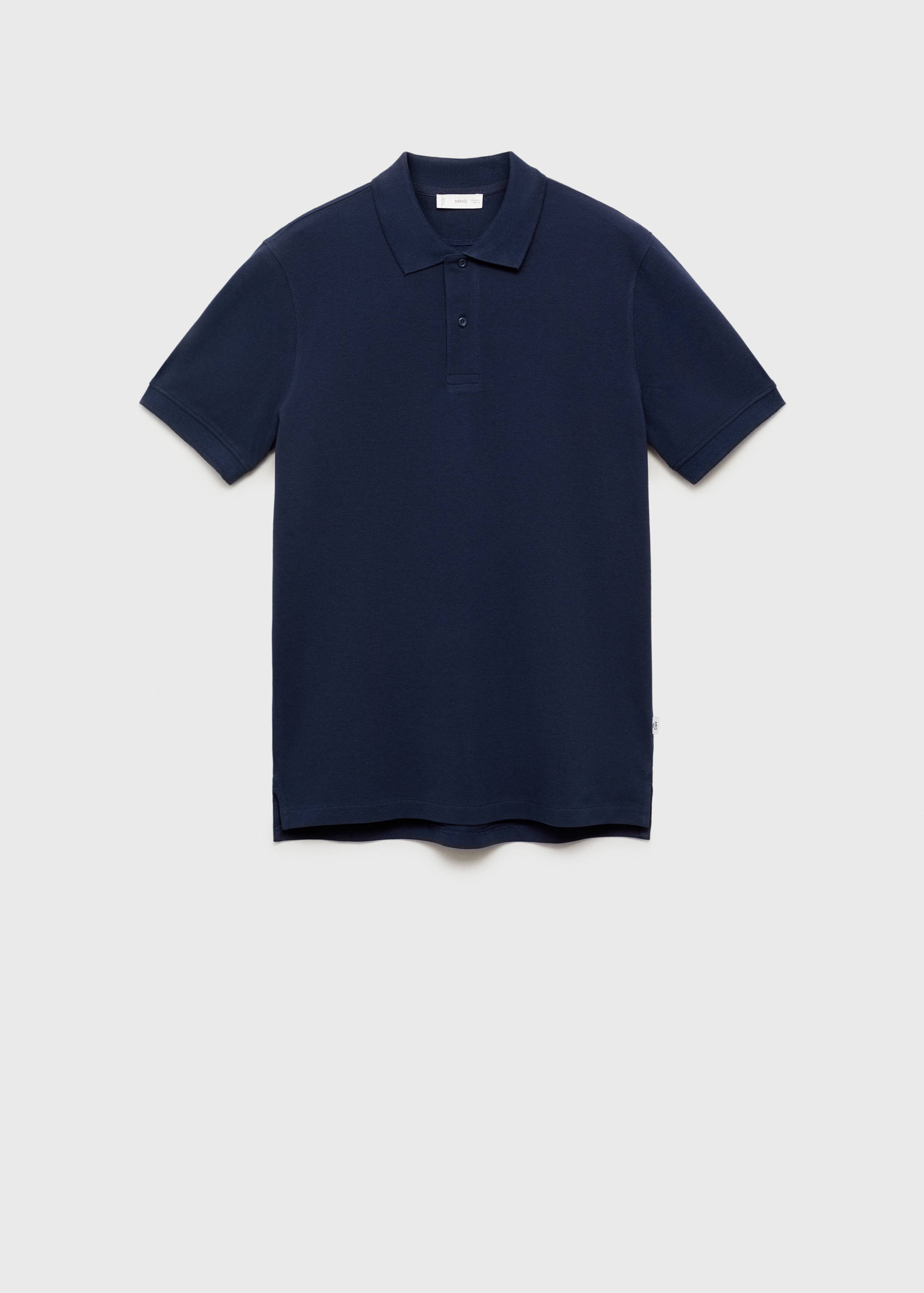 Cotton piqué polo shirt - Article without model