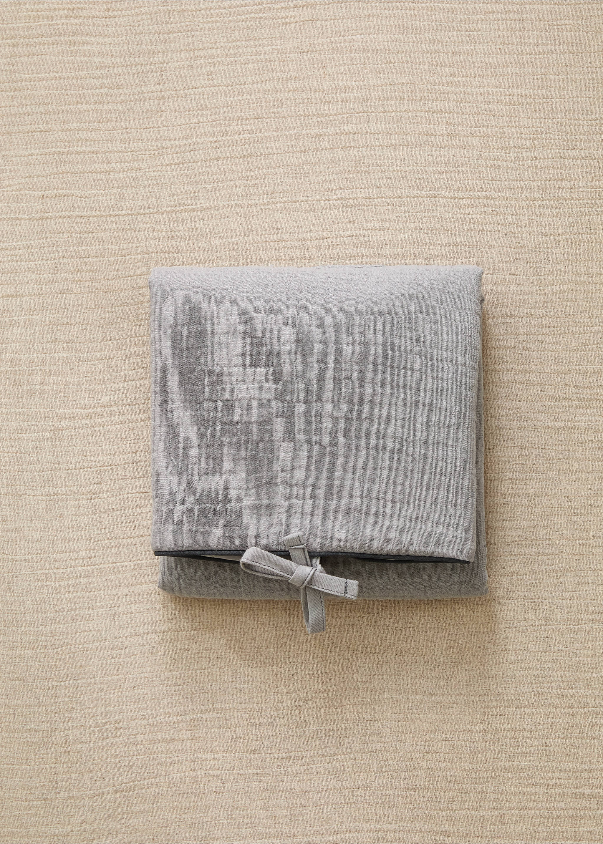 Portable chiffon baby changing mat - General plane, Grey. Ref: 87083654-00.