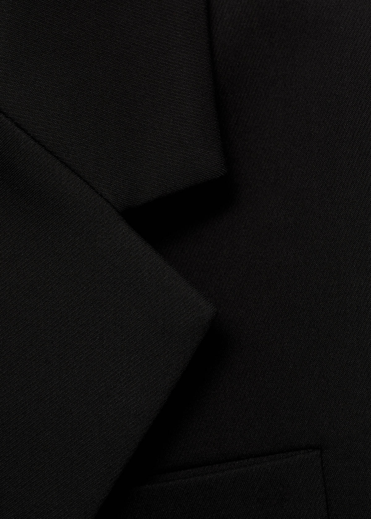 Cotton midi-coat with buttons — Black