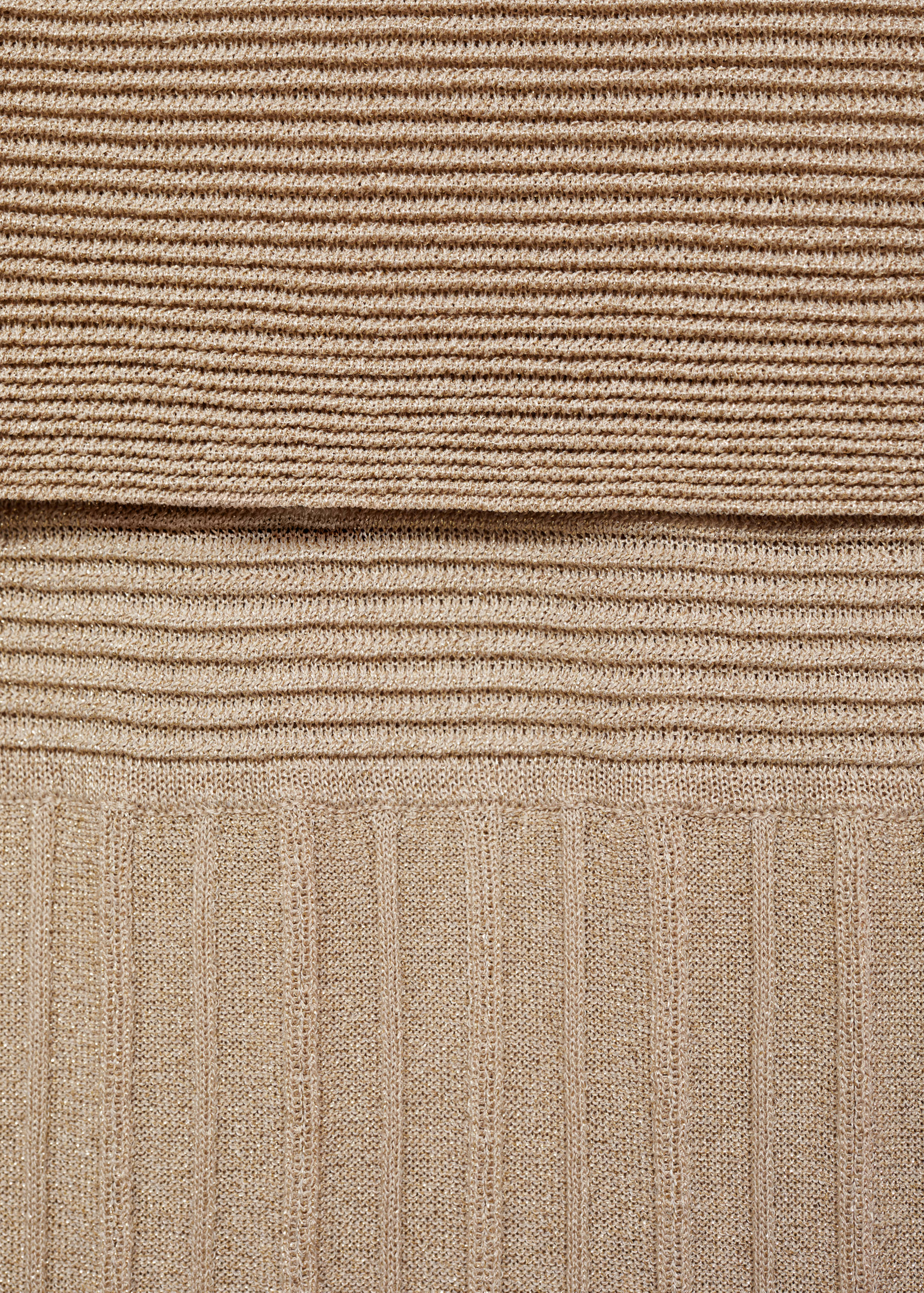 Robe en maille finition brillante - Détail de l'article 0