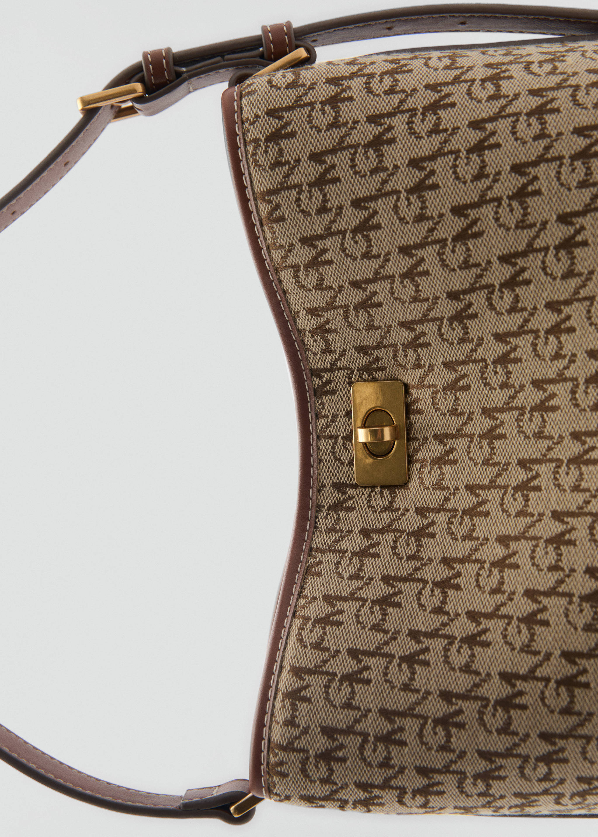 Сумка шоппер с принтованным логотипом - Деталь изделия 3