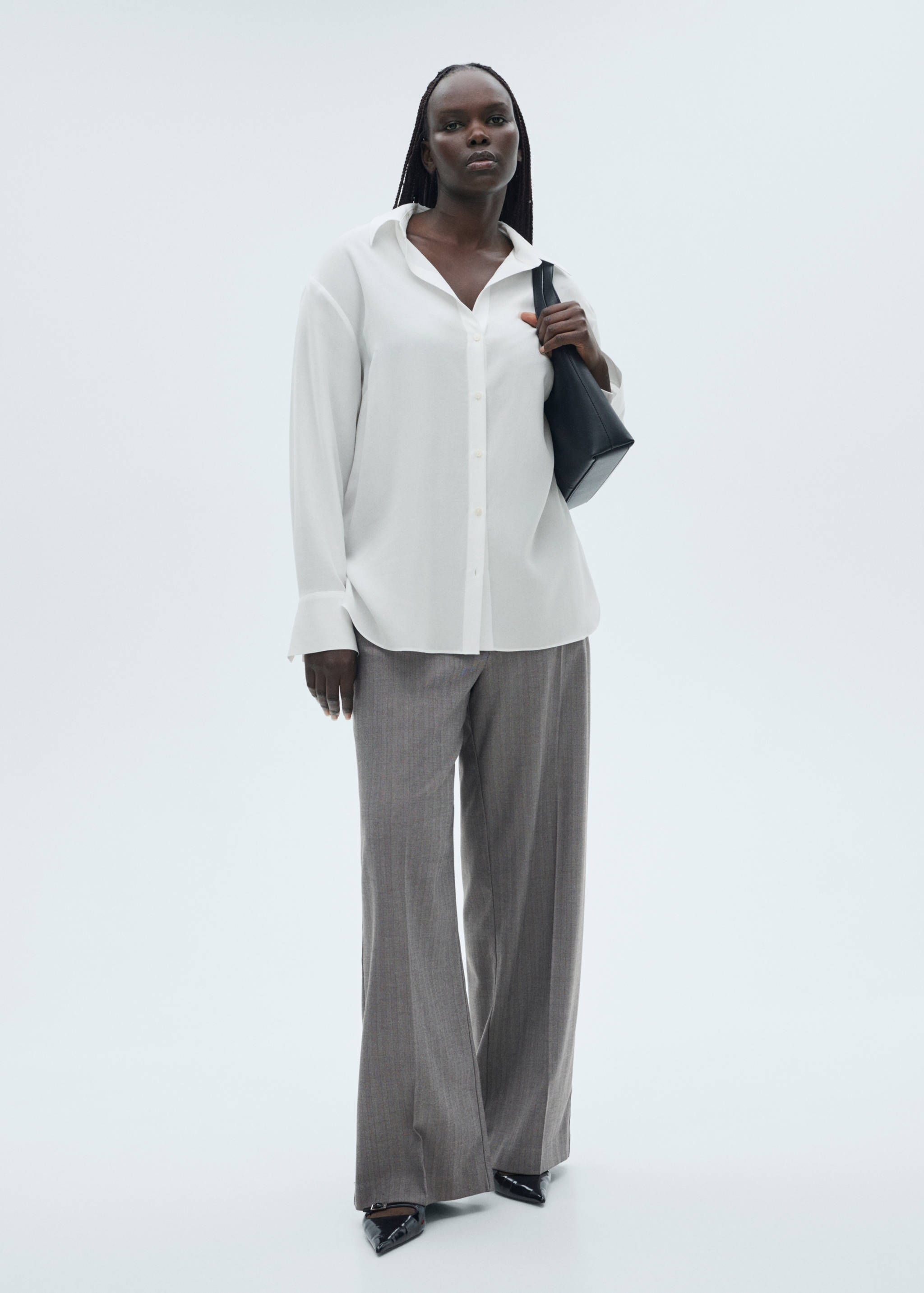 Soepelvallende lyocell blouse - Detail van het artikel 3