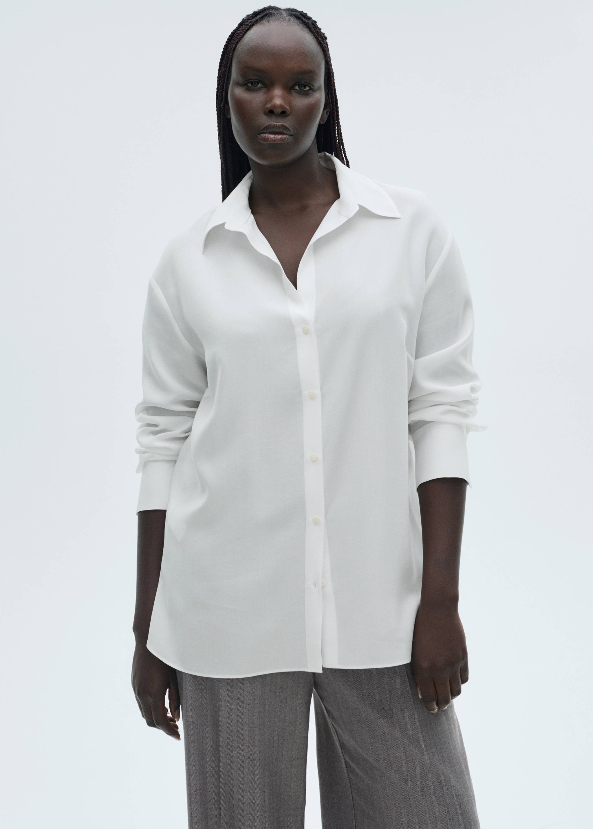 Soepelvallende lyocell blouse - Detail van het artikel 5