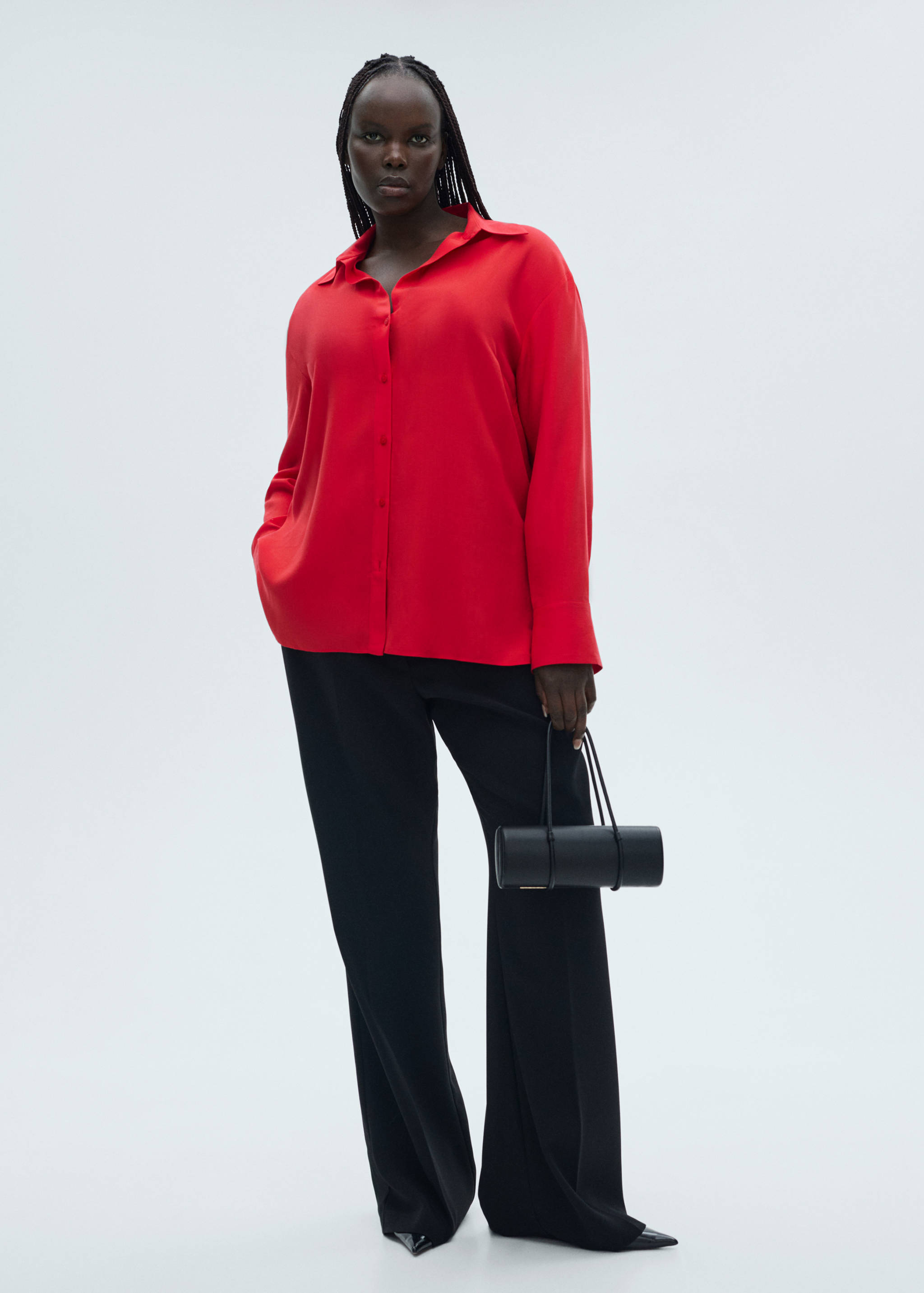 Lyocell fluid shirt - Details of the article 3