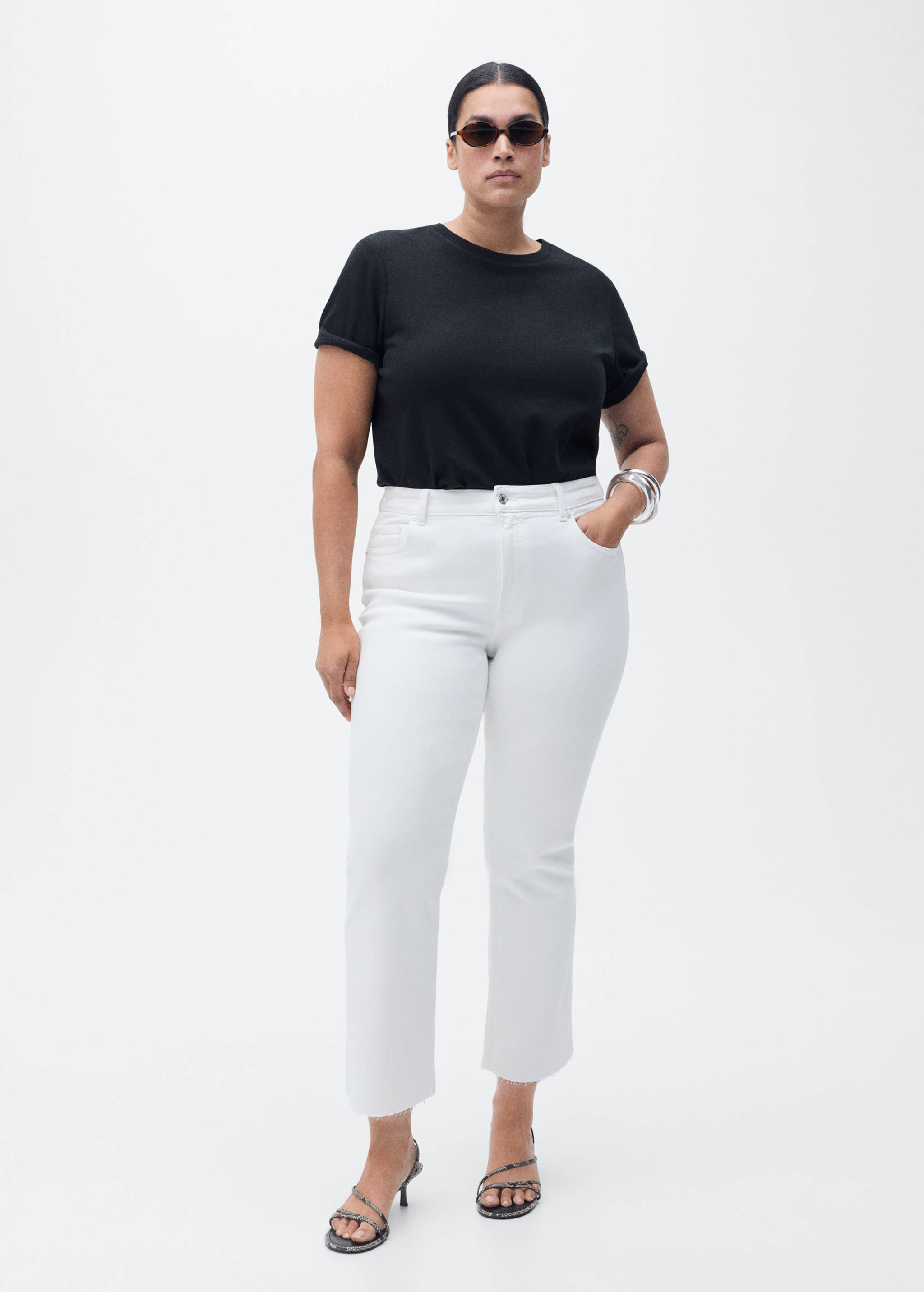 Укороченные джинсы flare Sienna - Деталь изделия 3