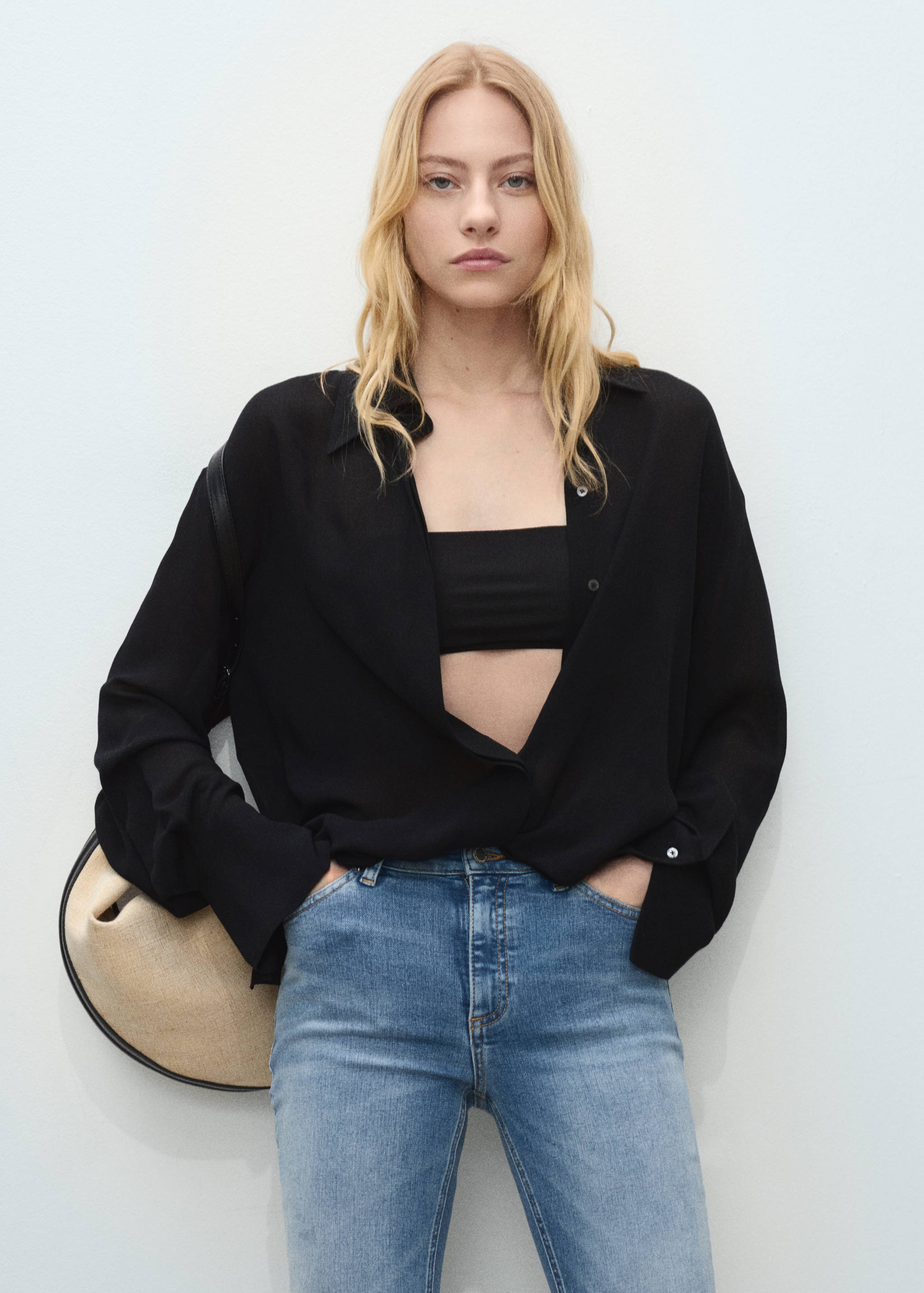 Mid-rise skinny jeans - Details of the article 1